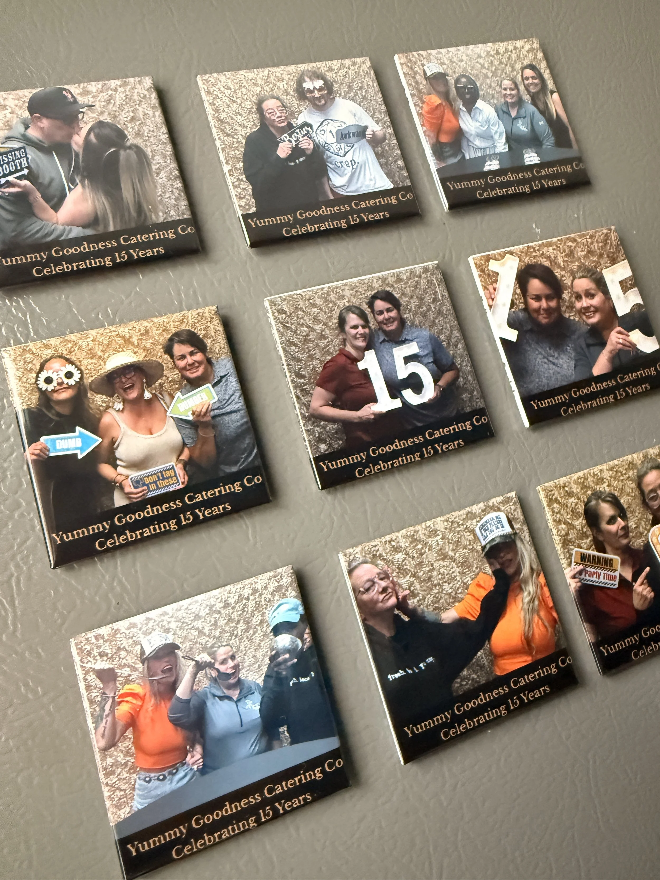 Live Event Photo Booth Magnet (2" square)