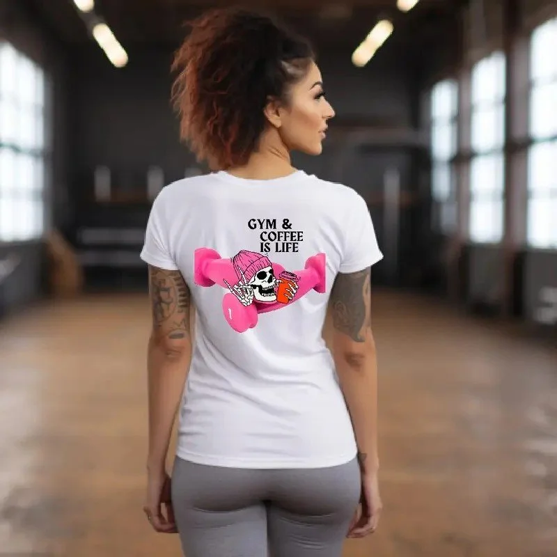 Gym & coffee is life tshirt