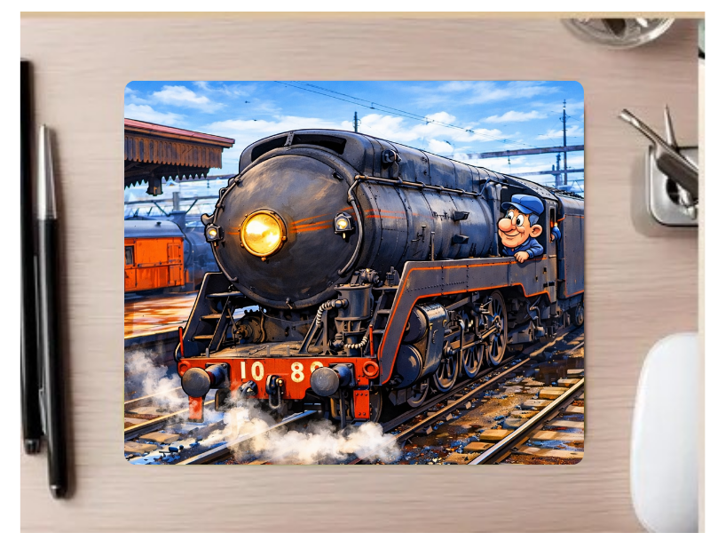1080 Train Mousepad