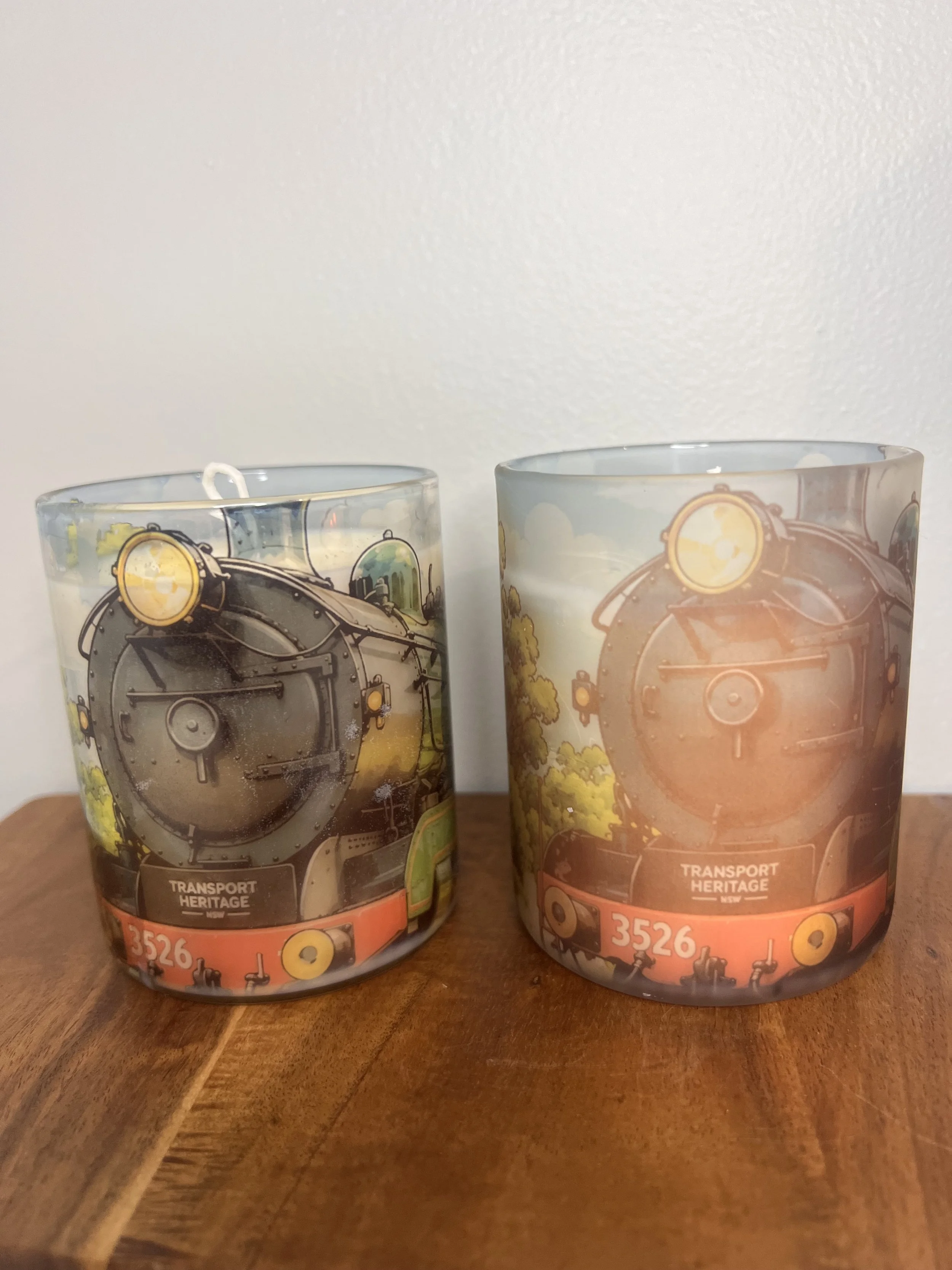 9oz Frosted Candle Jar Glass Sublimation Blank