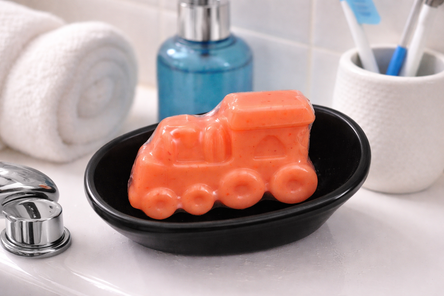 Train Soap  Loco-Pineapple Peach-