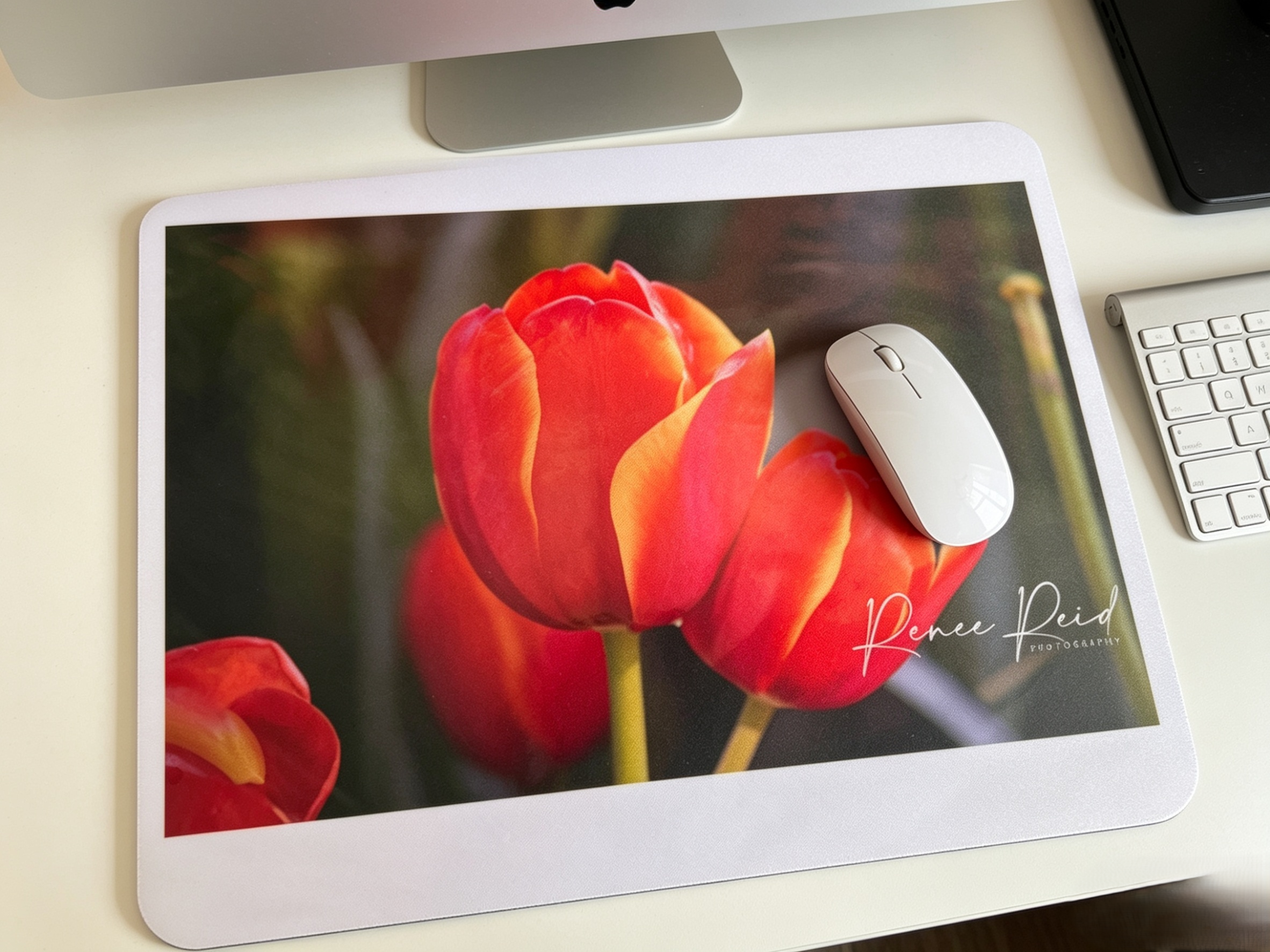 Red Tulip Mousepad