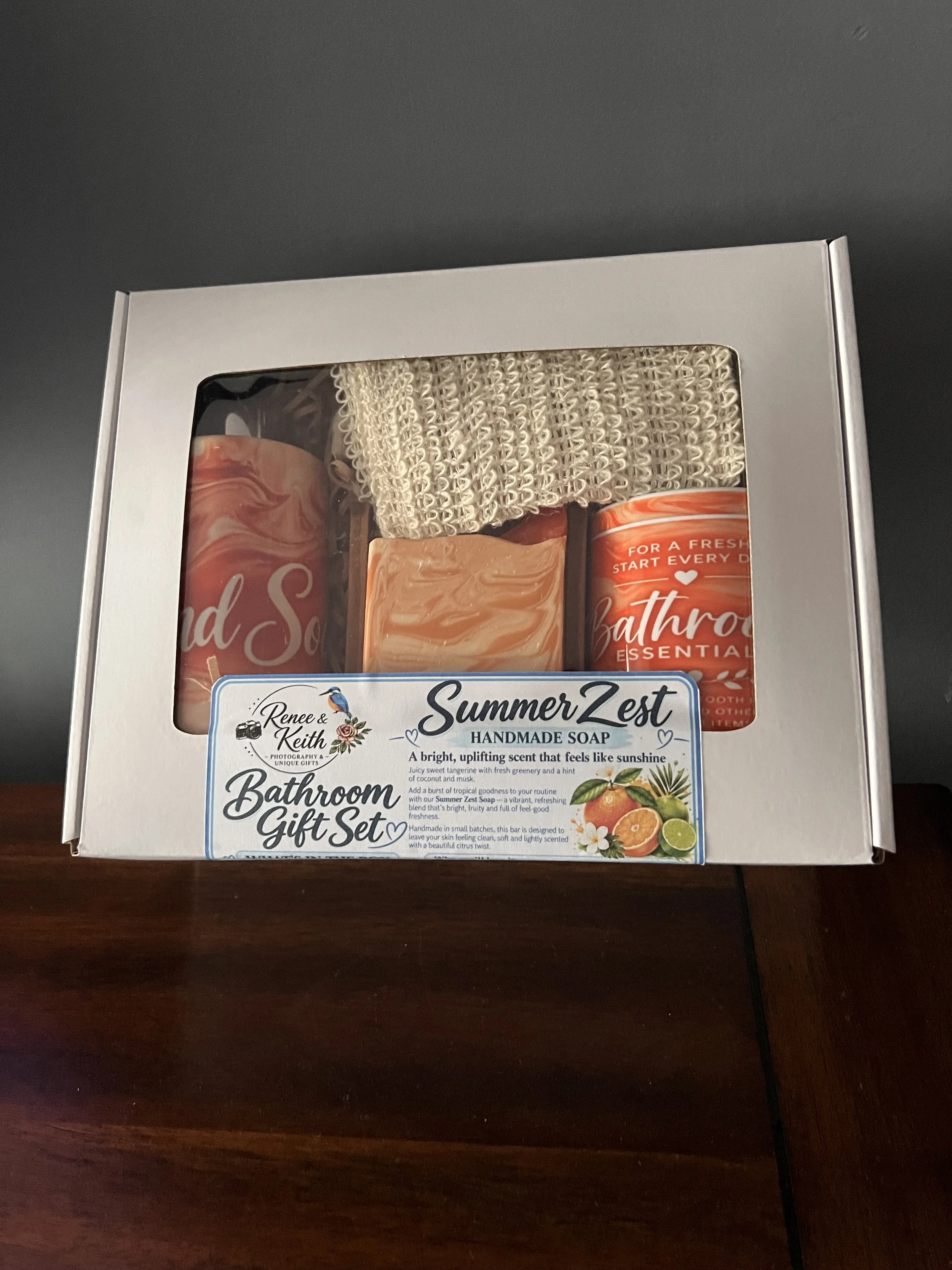 Bathroom Gift Set "Summer Zest