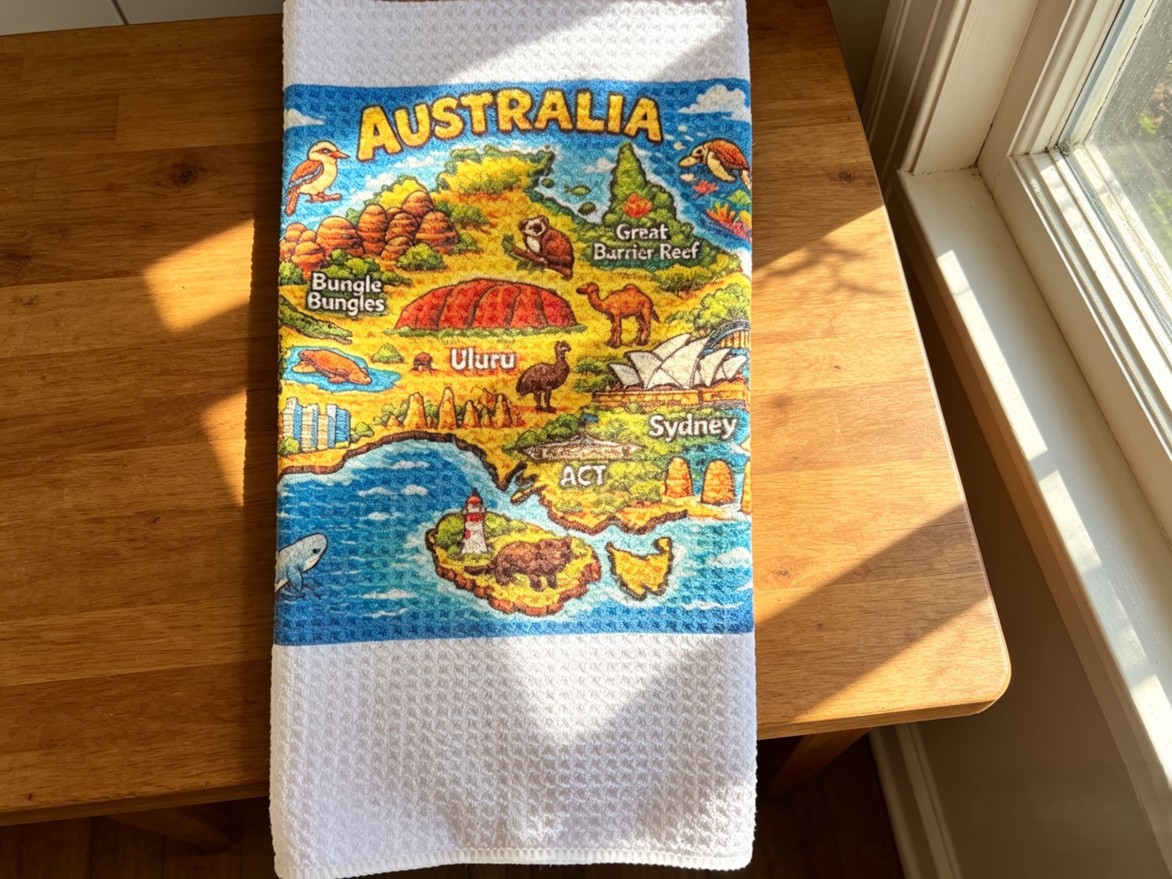 Australia Tea Towel