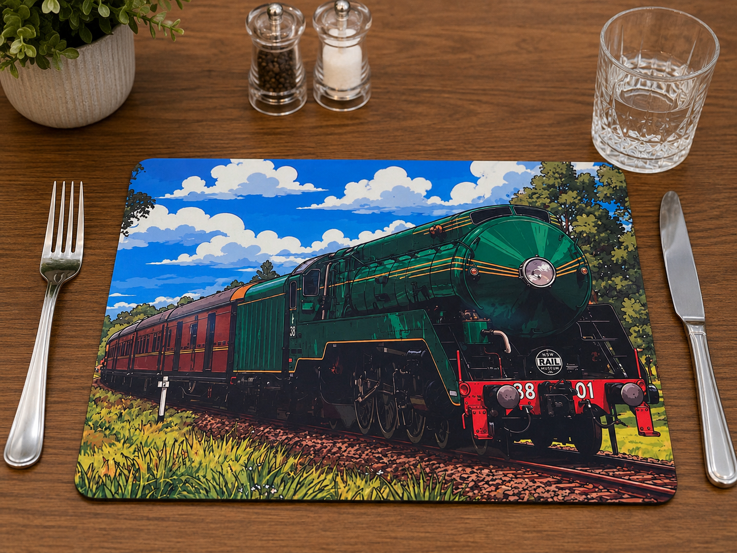 3801 Cartoon Placemat