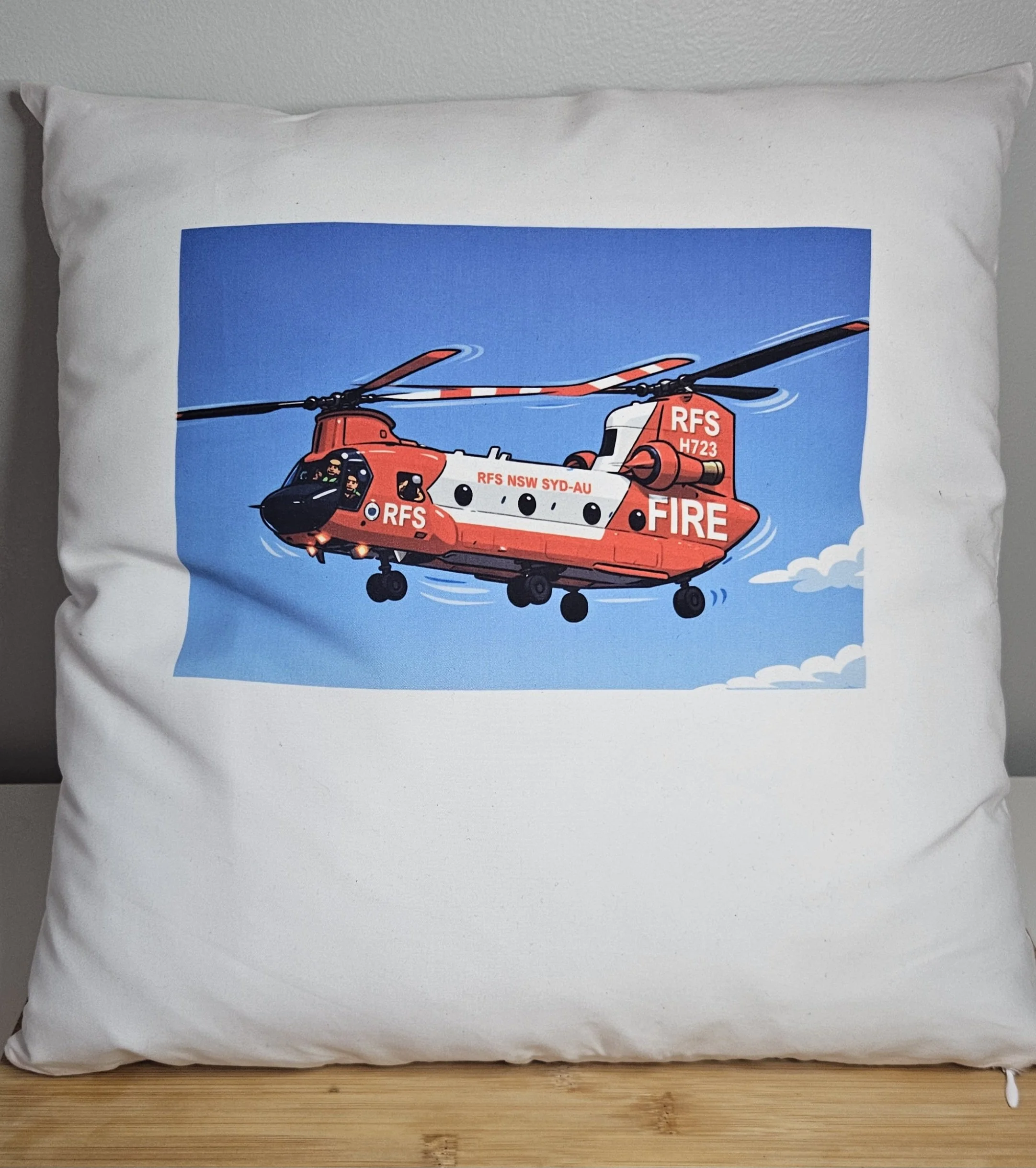 RFS Helicopter Pilowcase
