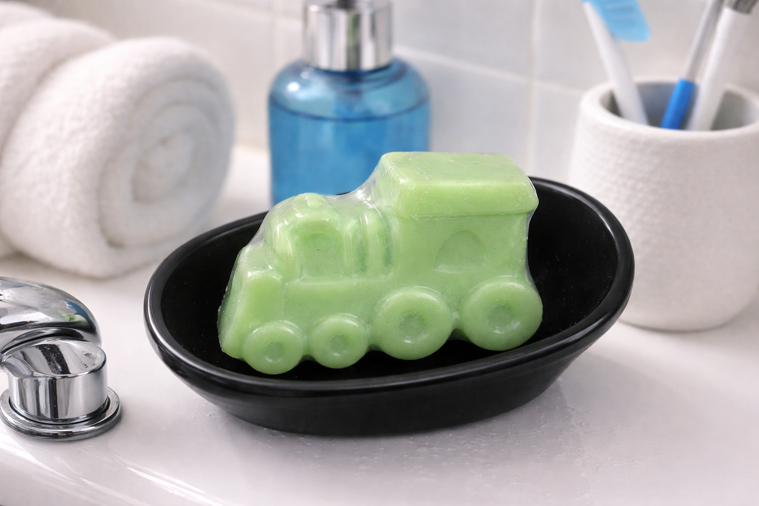 Train Soap  Loco-Coconut Lime