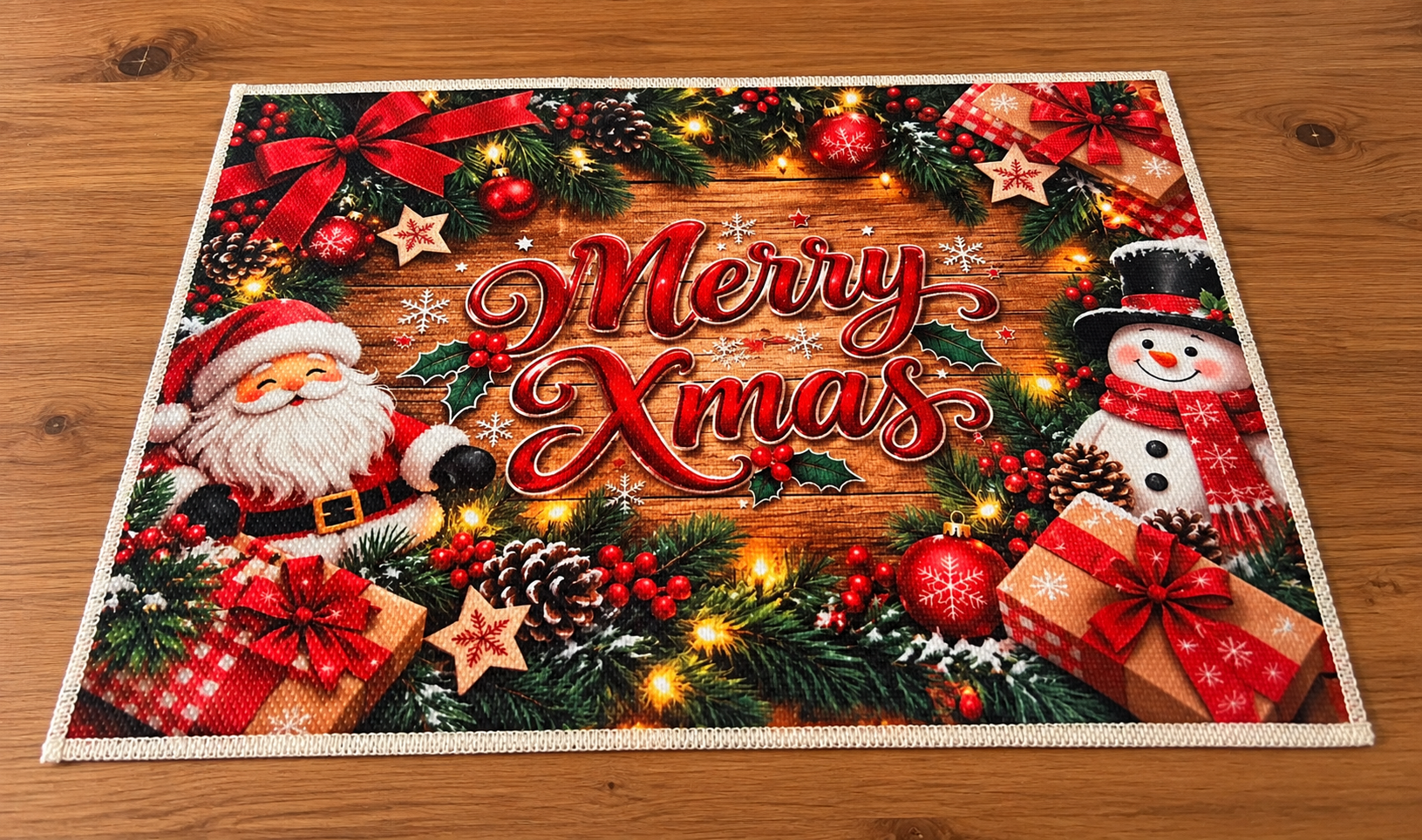 Xmas Material Placemat