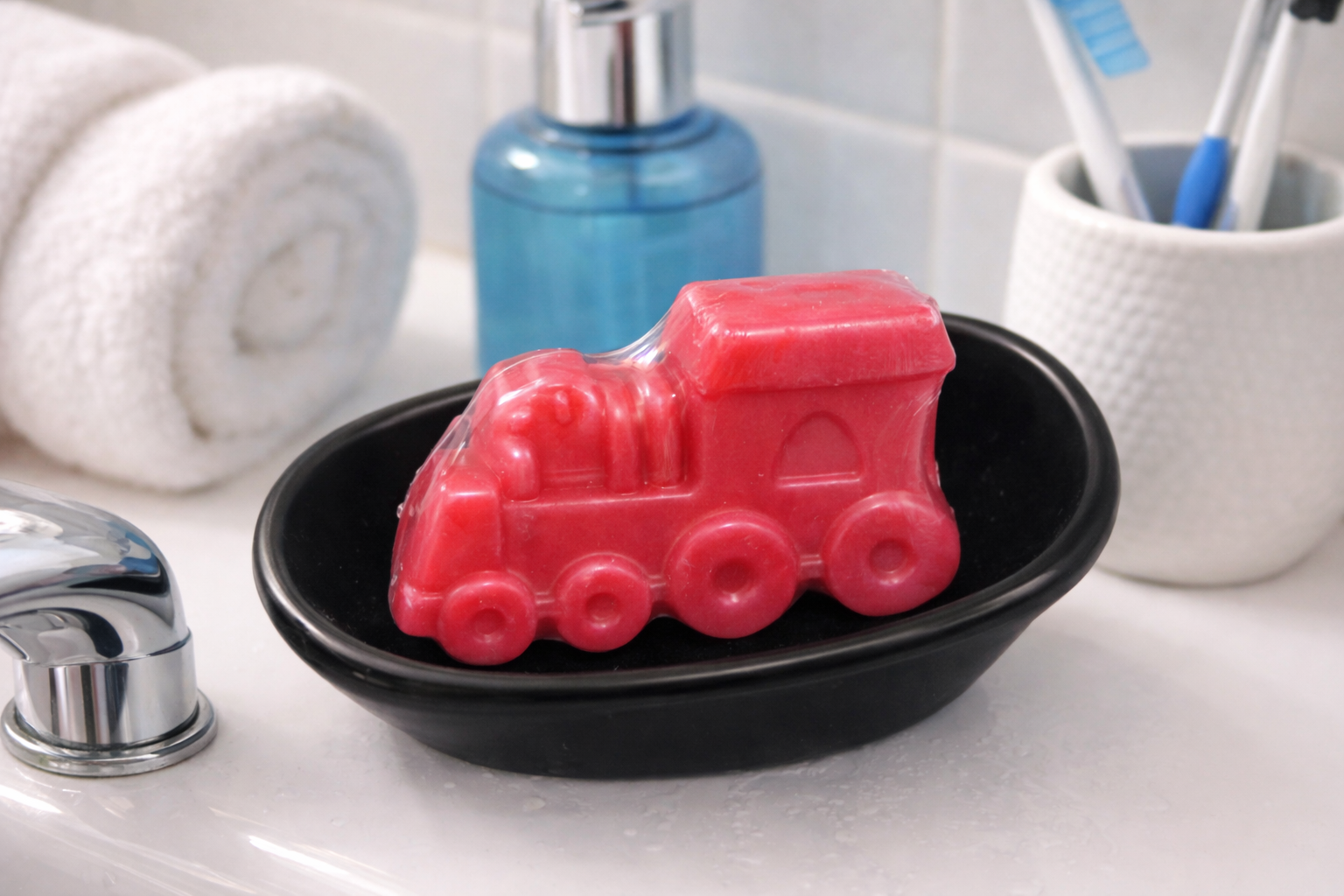 Train Soap Loco -Watermelon