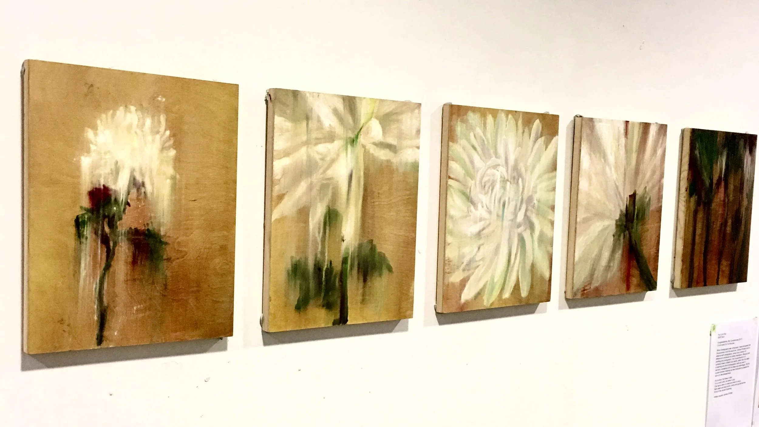 Flower oil painting