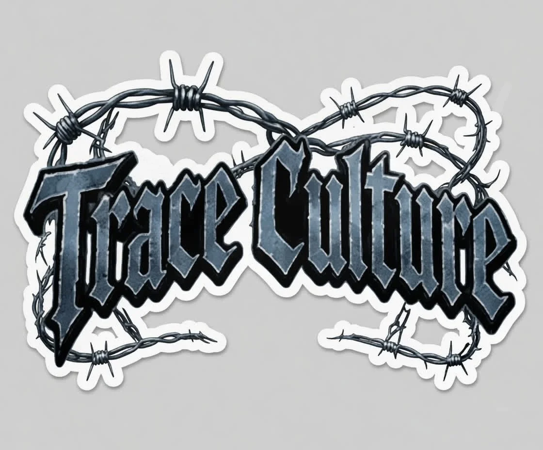 Barbed Sticker