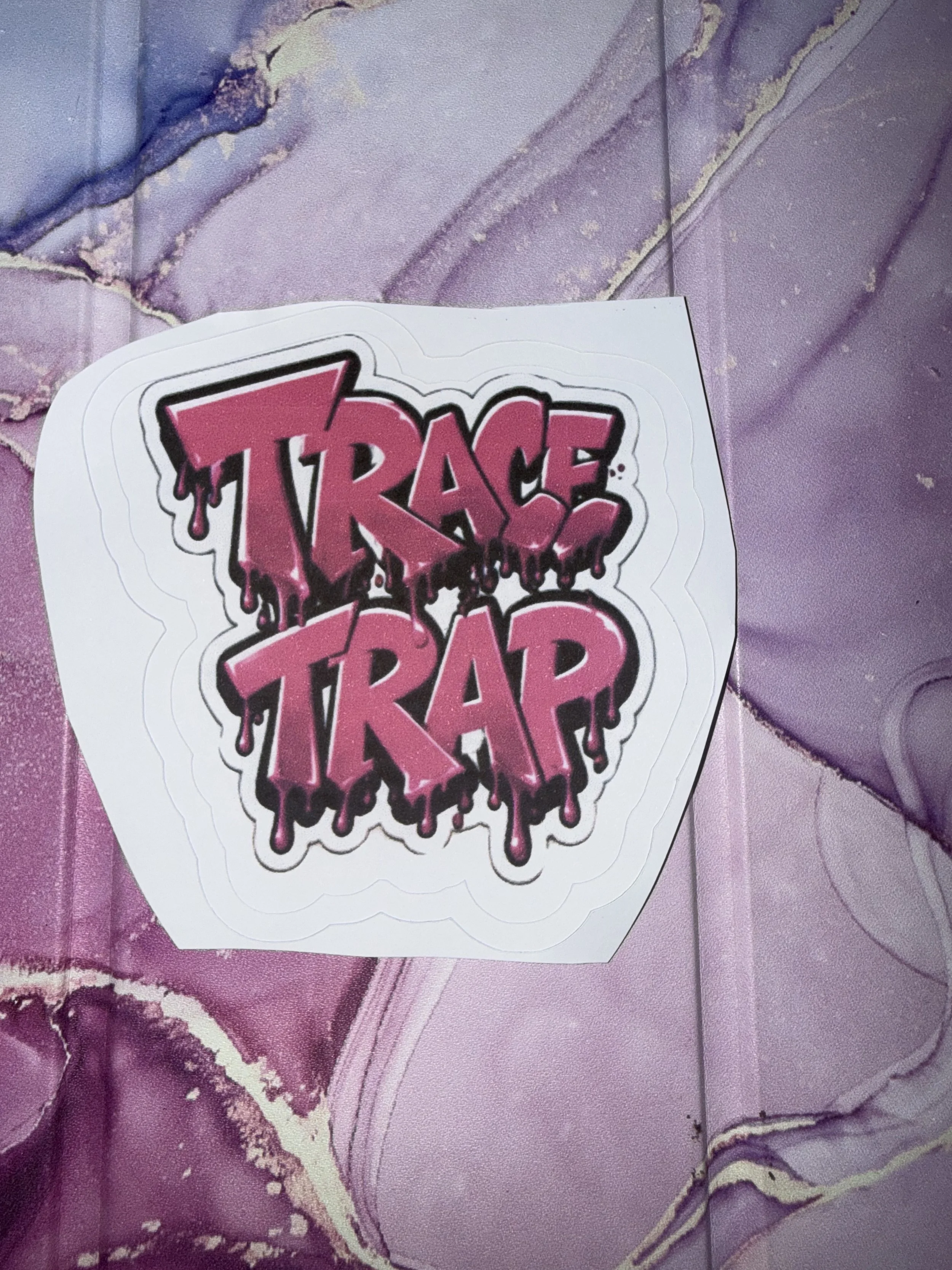 Small Pink Trace Trap drip 
