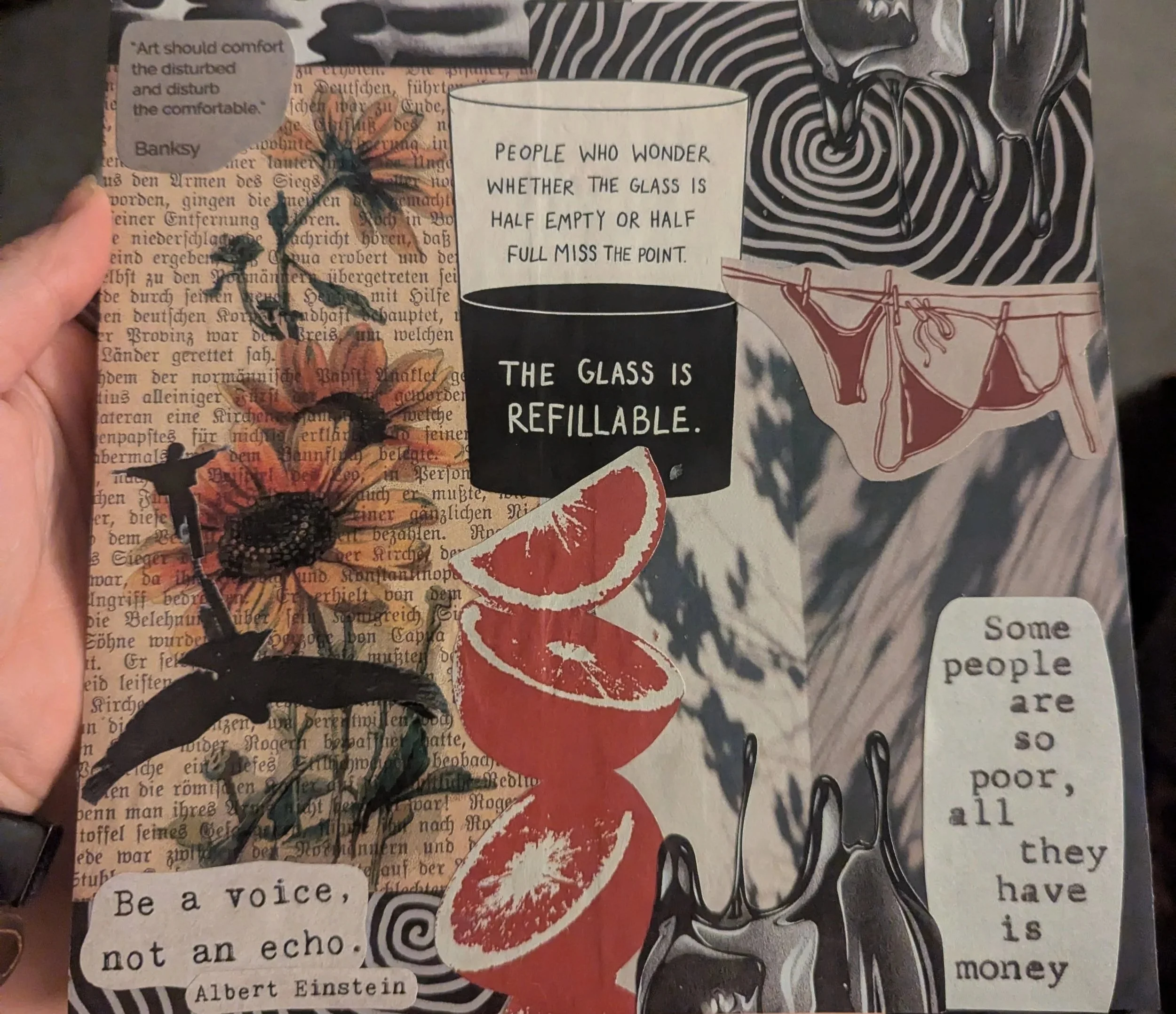 Collage Art - Colour
