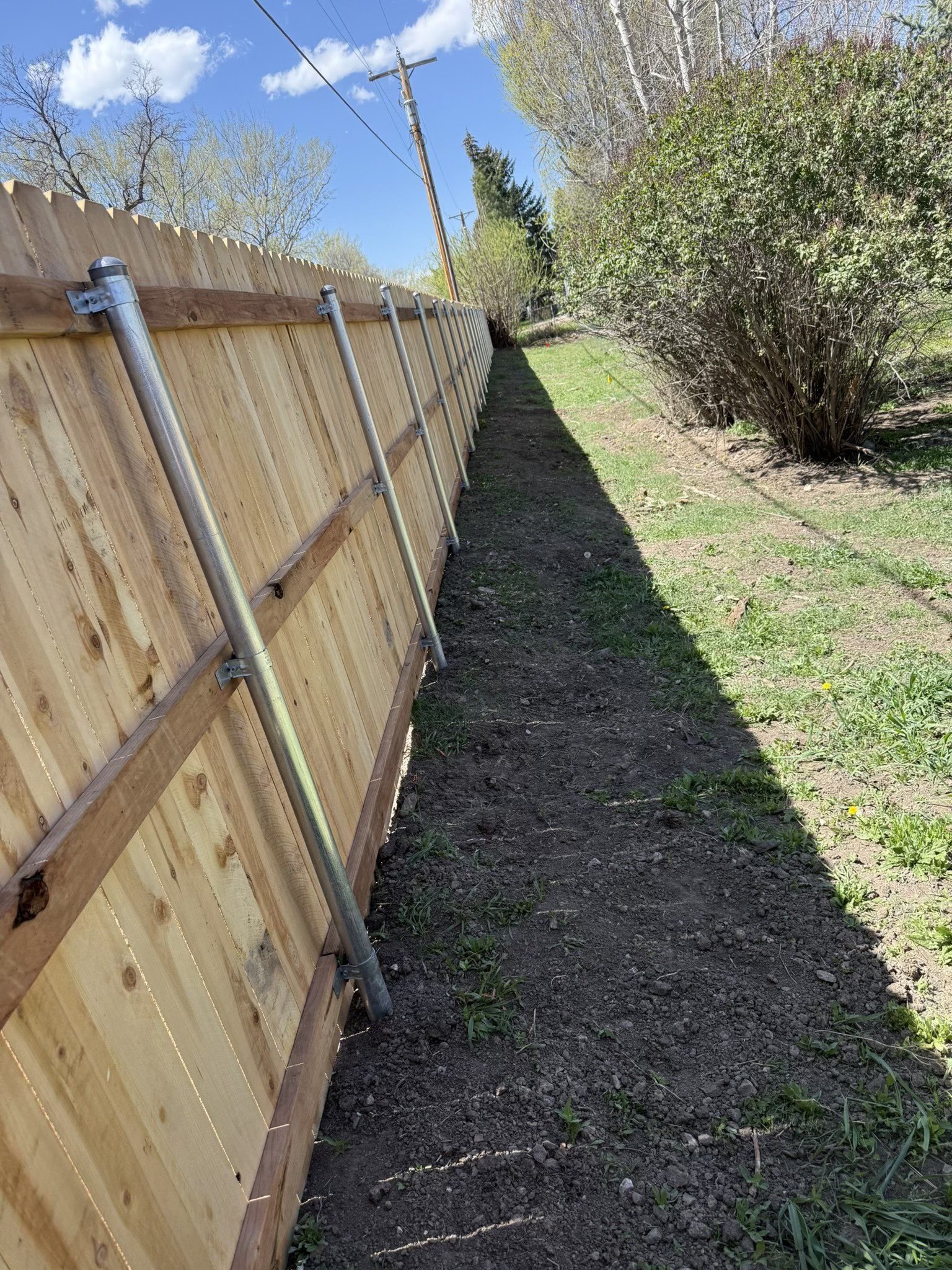 Steel Framed Privacy