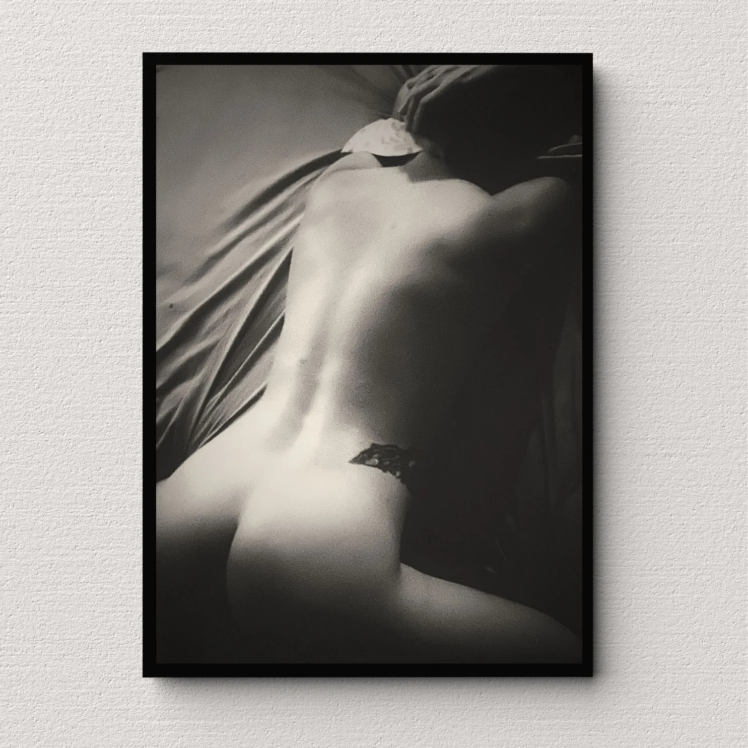 Shadow and Skin - Erotic Fine Art Figure Photography Print