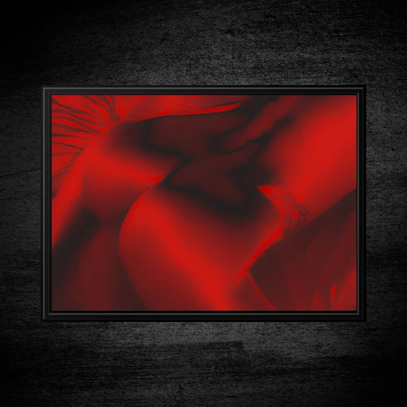 Red Metallic- Erotic Fine Art Figure Photography Print