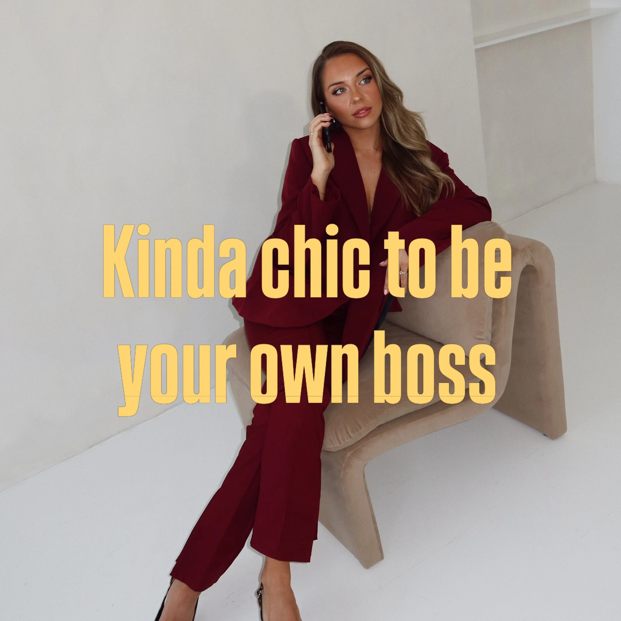 It&rsquo;s kinda chic tbh x