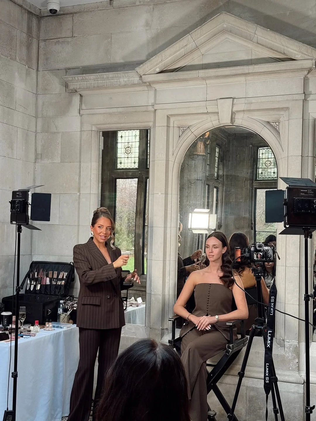 Natural, glowing bridal makeup created by Dayna Cerys for a contemporary bride.
