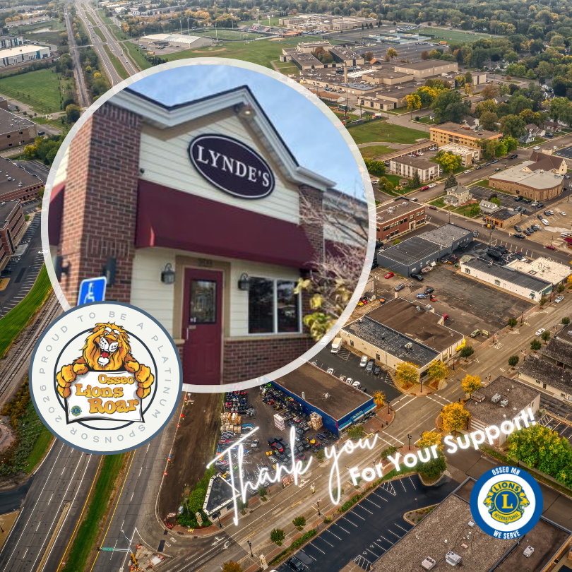  Thank You to 2026 Roar Platinum Sponsor:  Lynde's Restaurant & Catering 