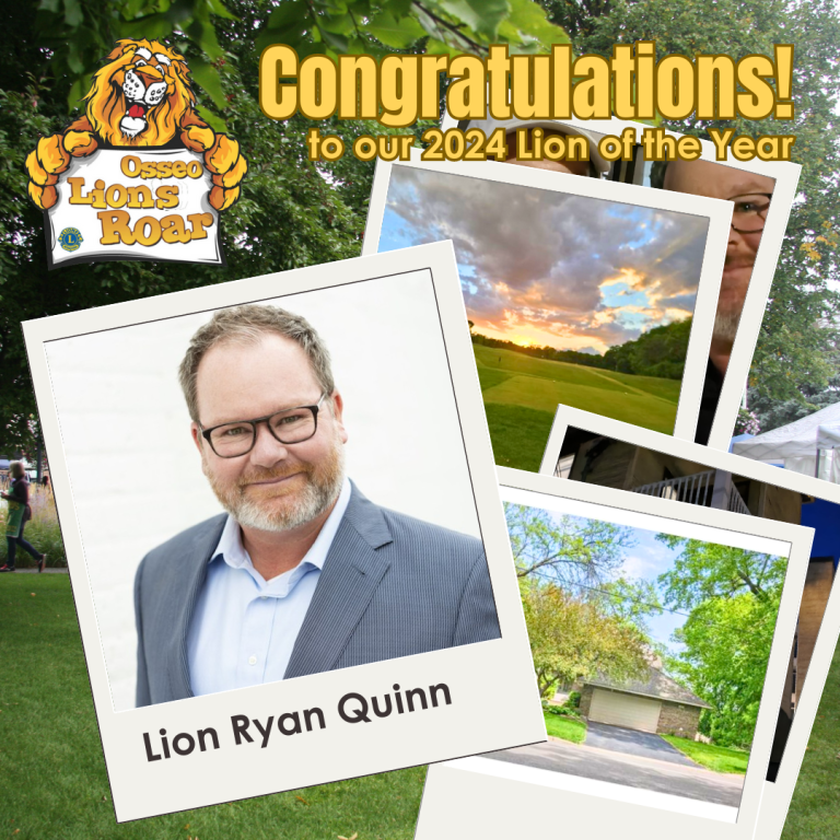 Meet our 2024 Lion of the Year - Ryan Quinn