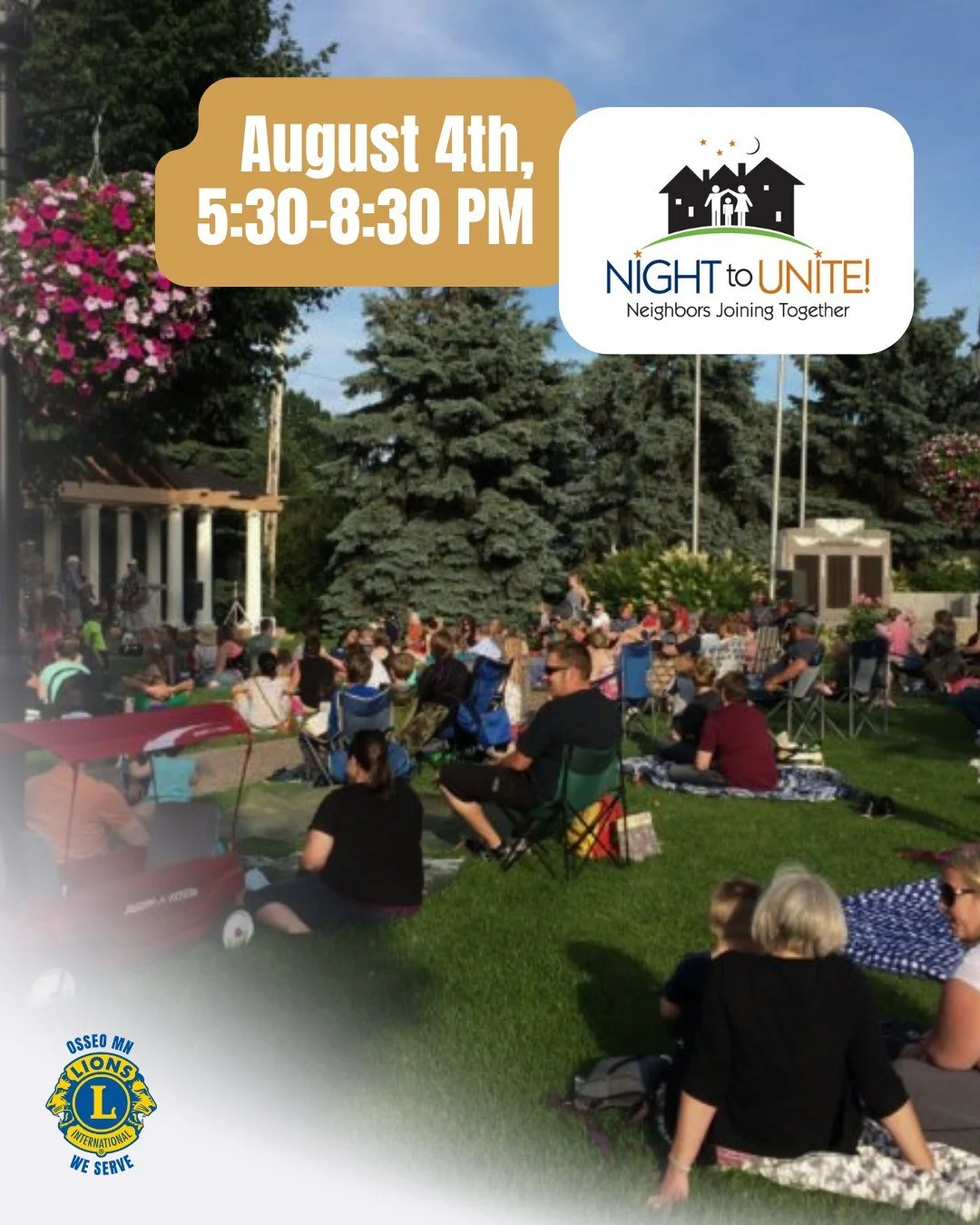 We'll see you tomorrow, downtown Osseo, for a Night to Unite! 🌭Come grab a hot dog from our booth! 🦁

#nighttounite #community #comingtogether #OsseoMN