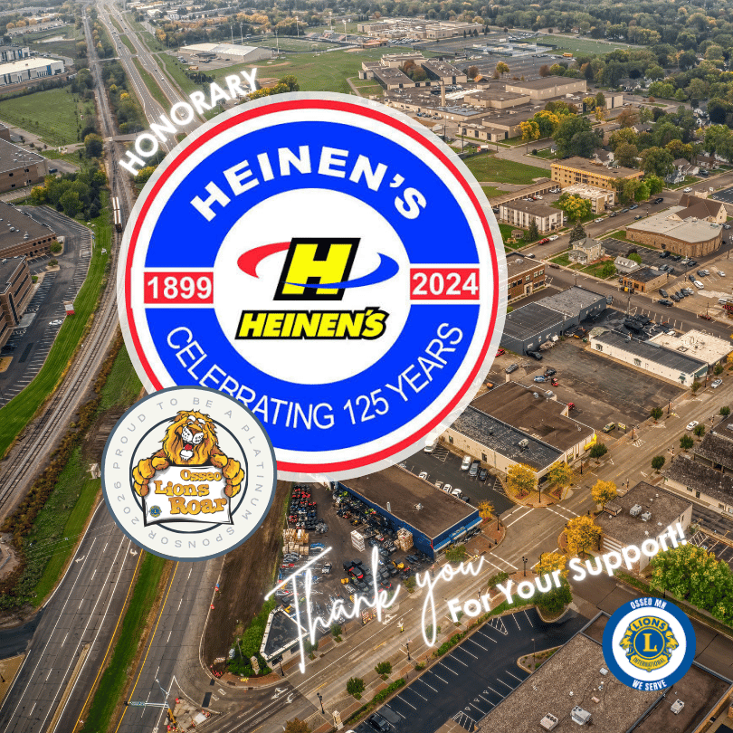  Thank You to our Honorary 2026 Roar Platinum Sponsor:  Heinen's Motorsports 