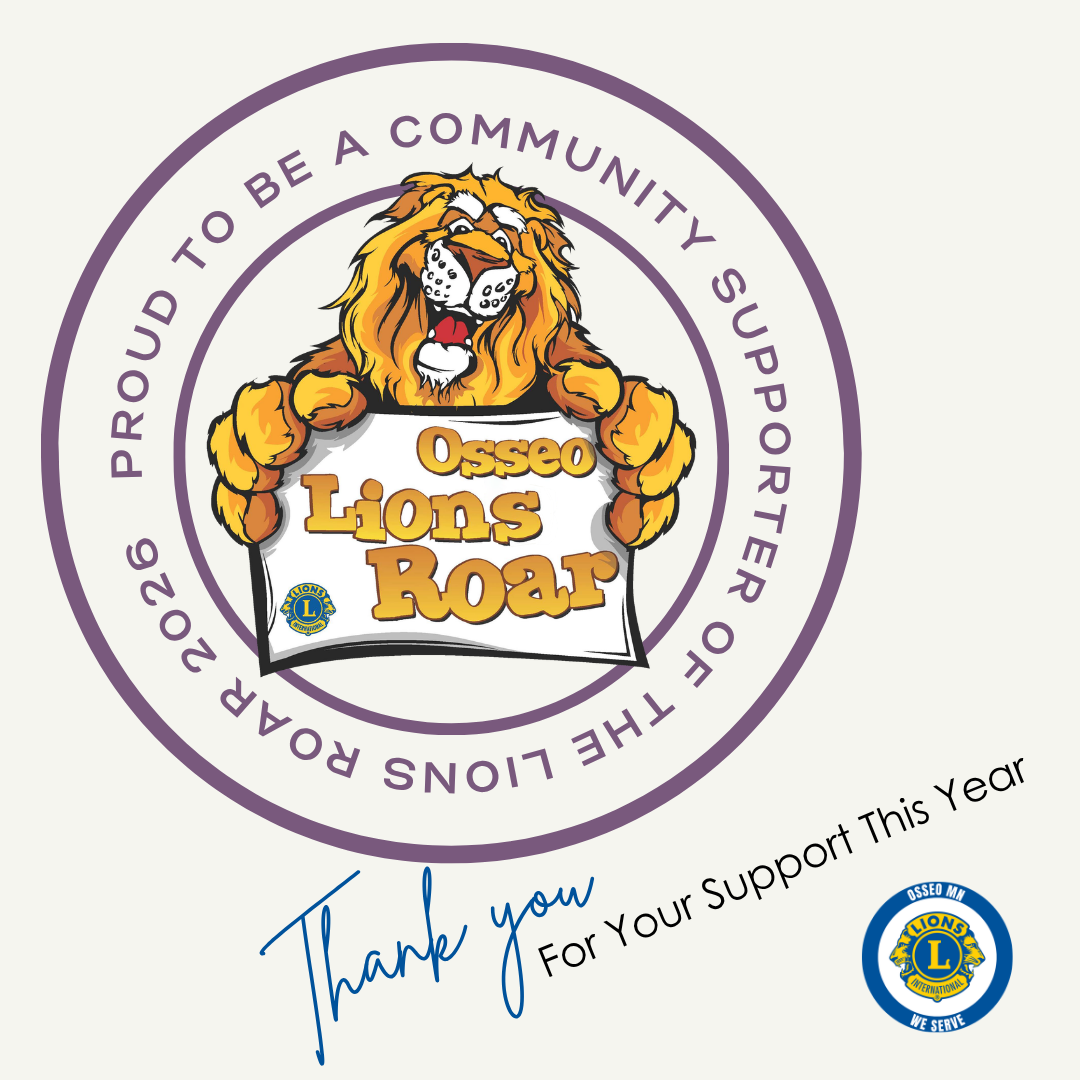  Thank You to 2026 Community Supporter:  Your Name Here 