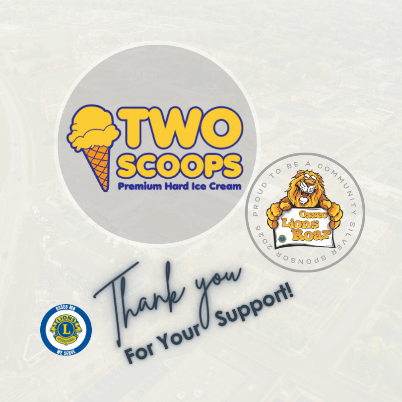  Thank You to 2026 Roar Honorary Silver Sponsor:  Two Scoops 