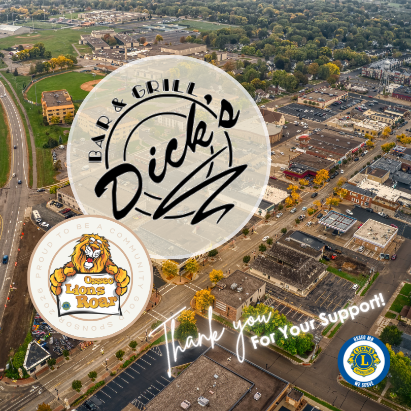  Thank You to 2026 Roar Gold Sponsor:  Dick's Bar & Grill 