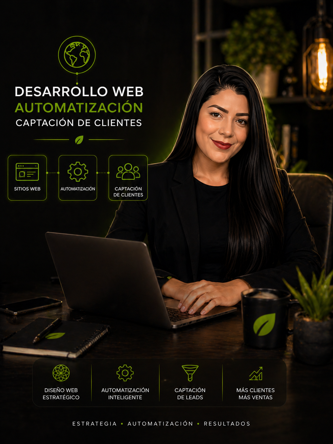 𝟑. 𝐃𝐞𝐬𝐚𝐫𝐫𝐨𝐥𝐥𝐨 𝐖𝐞𝐛 + 𝐄𝐦𝐛𝐮𝐝𝐨𝐬 𝐝𝐞 𝐕𝐞𝐧𝐭𝐚 + 𝐂𝐚𝐩𝐭𝐚𝐜𝐢ó𝐧 𝐝𝐞 𝐂𝐥𝐢𝐞𝐧𝐭𝐞𝐬 𝐏𝐨𝐭𝐞𝐧𝐜𝐢𝐚𝐥𝐞𝐬