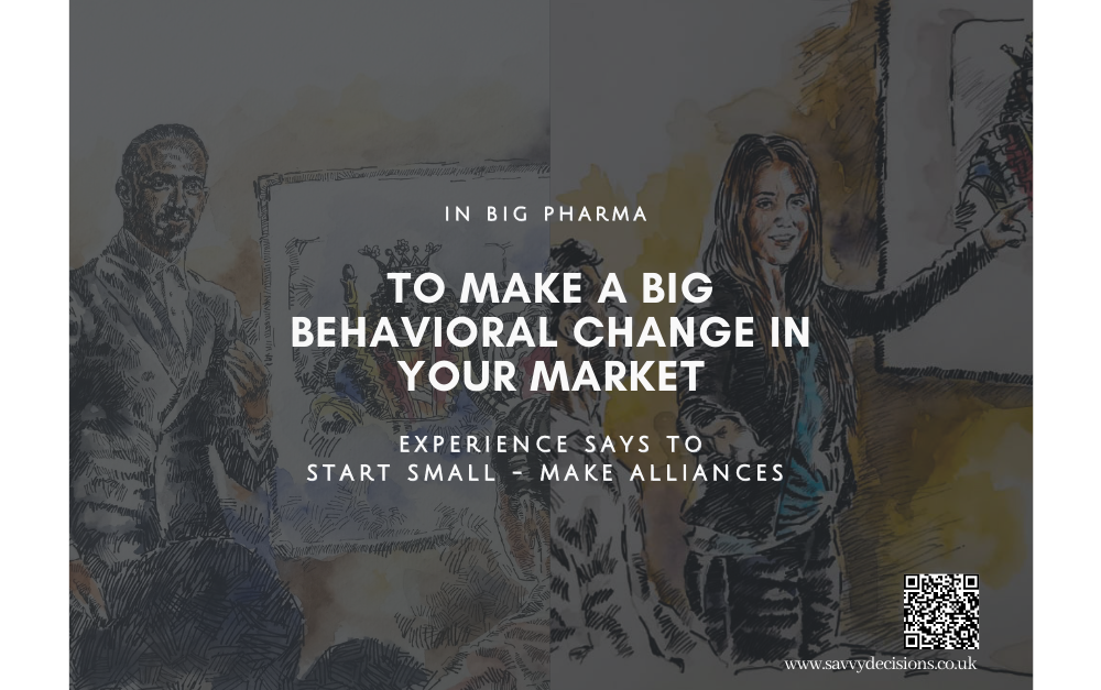 Start Small &amp; Make alliances