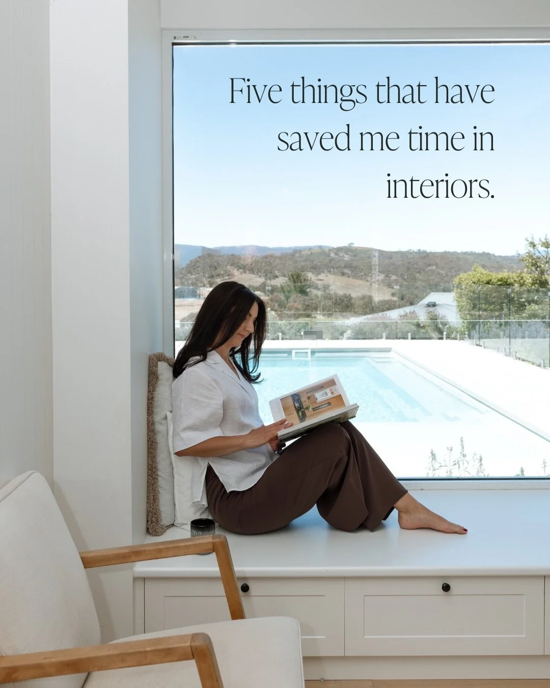 Five things that have saved me time in interiors.💭💡#canberrarealestate  #canberrapropertystyling