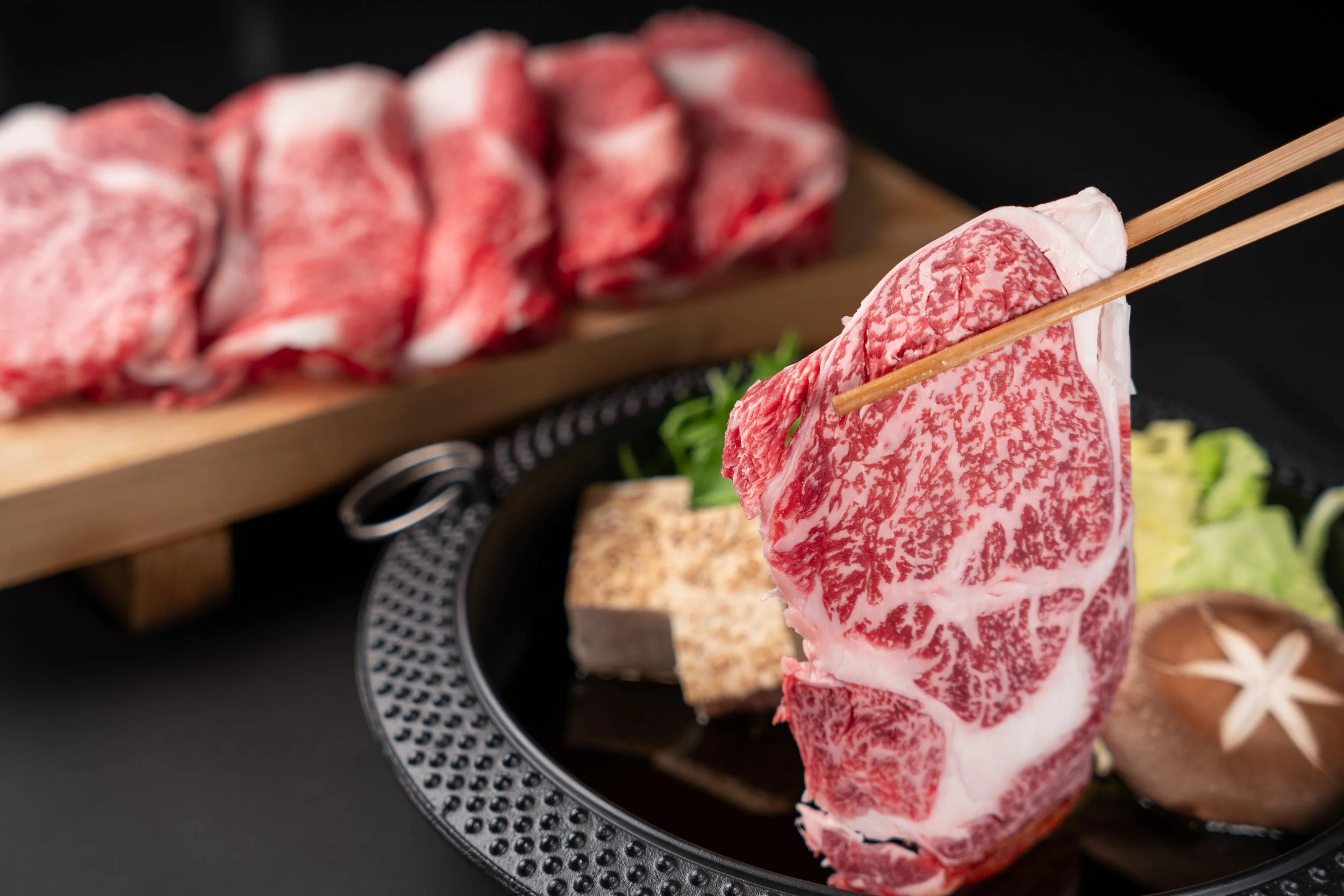 すき焼き匠　メニュー撮影