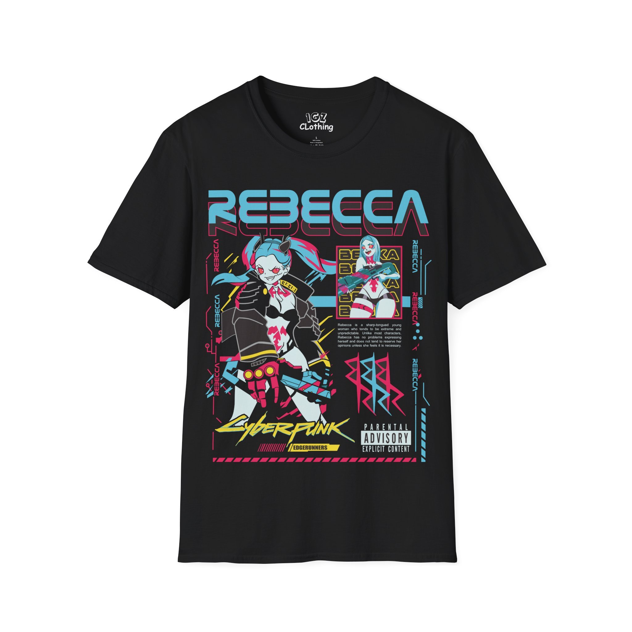 Rebecca Cyberpunk Edgerunners T-Shirt