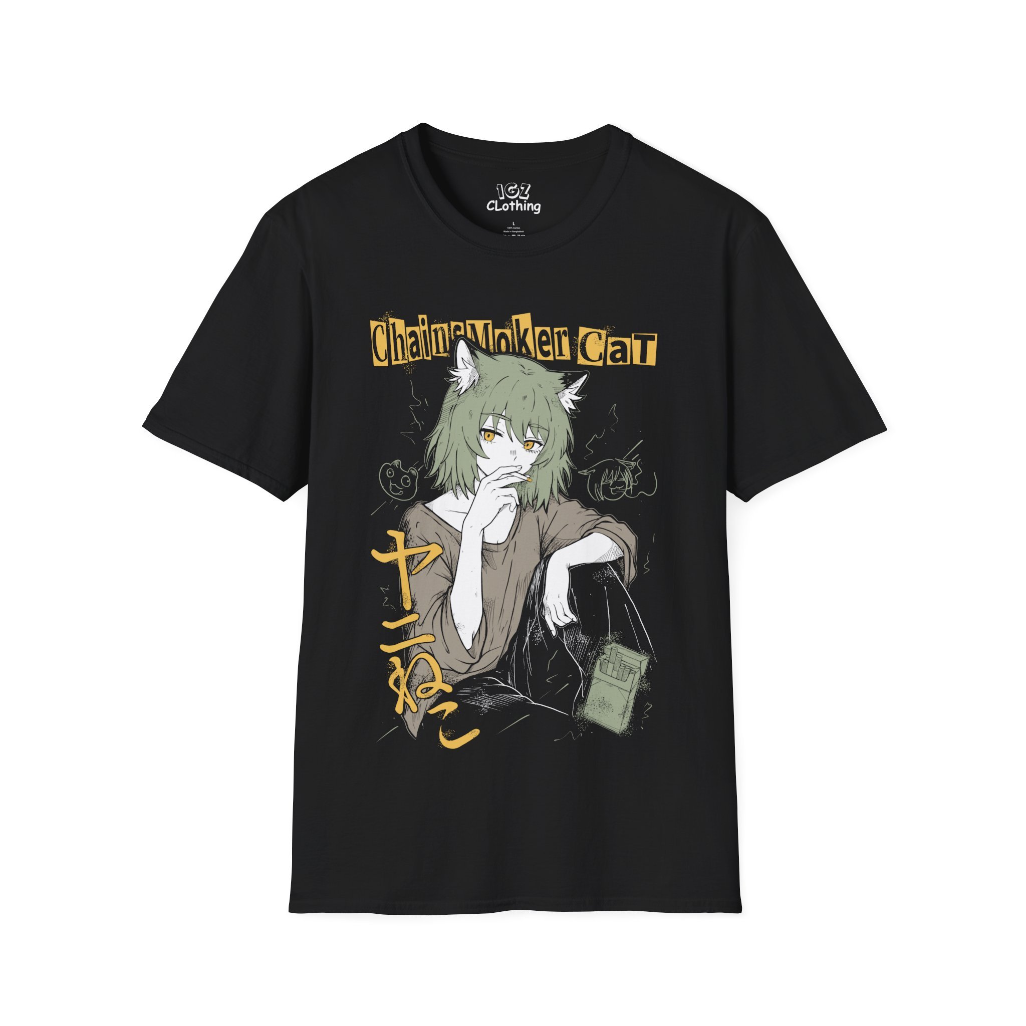 Chainsmoker Cat T-Shirt