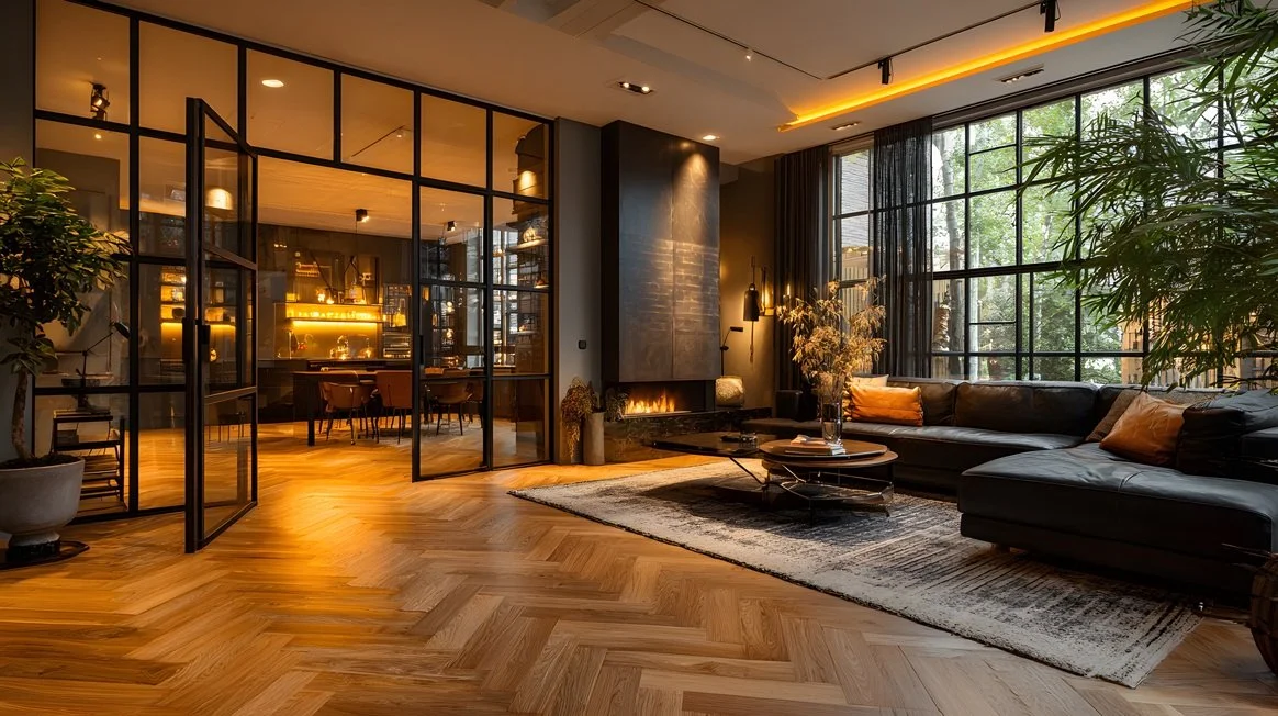 herringbone room shot