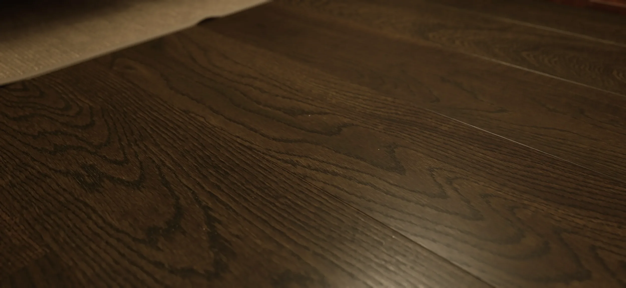FORM Peat is a rich dark brown wood floor in a 190mm prime plank