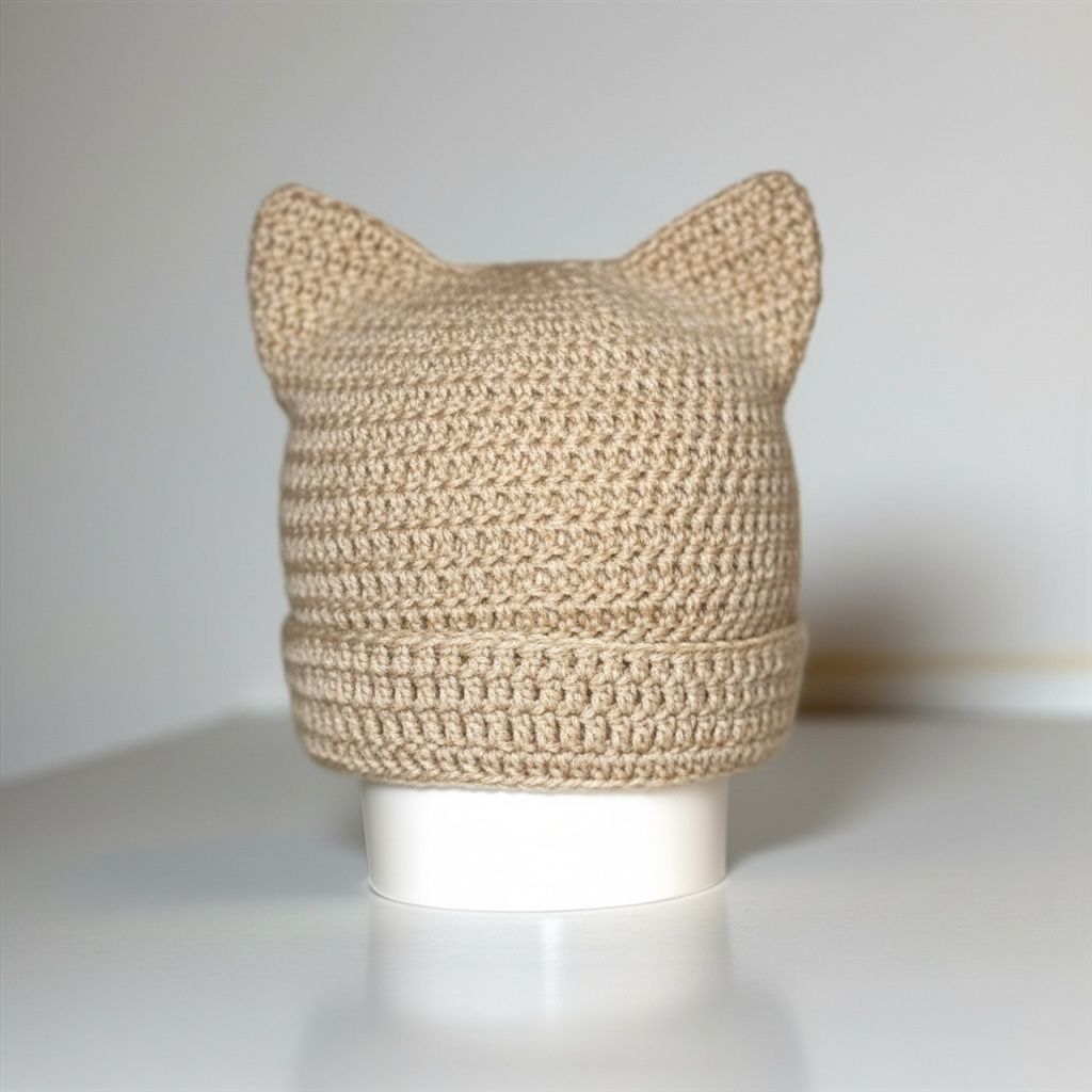 Adorable Cat Ear Beanie for Babies & Kids