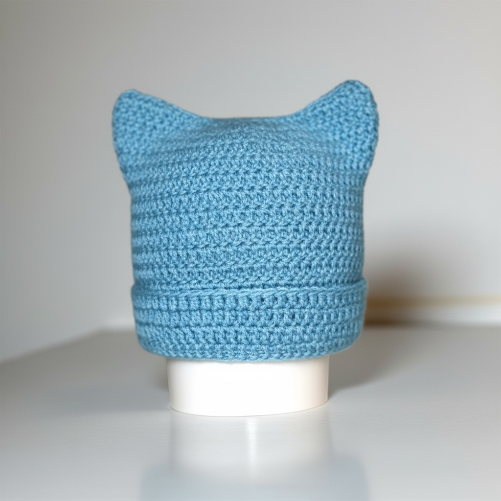 Adorable Cat Ear Beanie for Babies & Kids