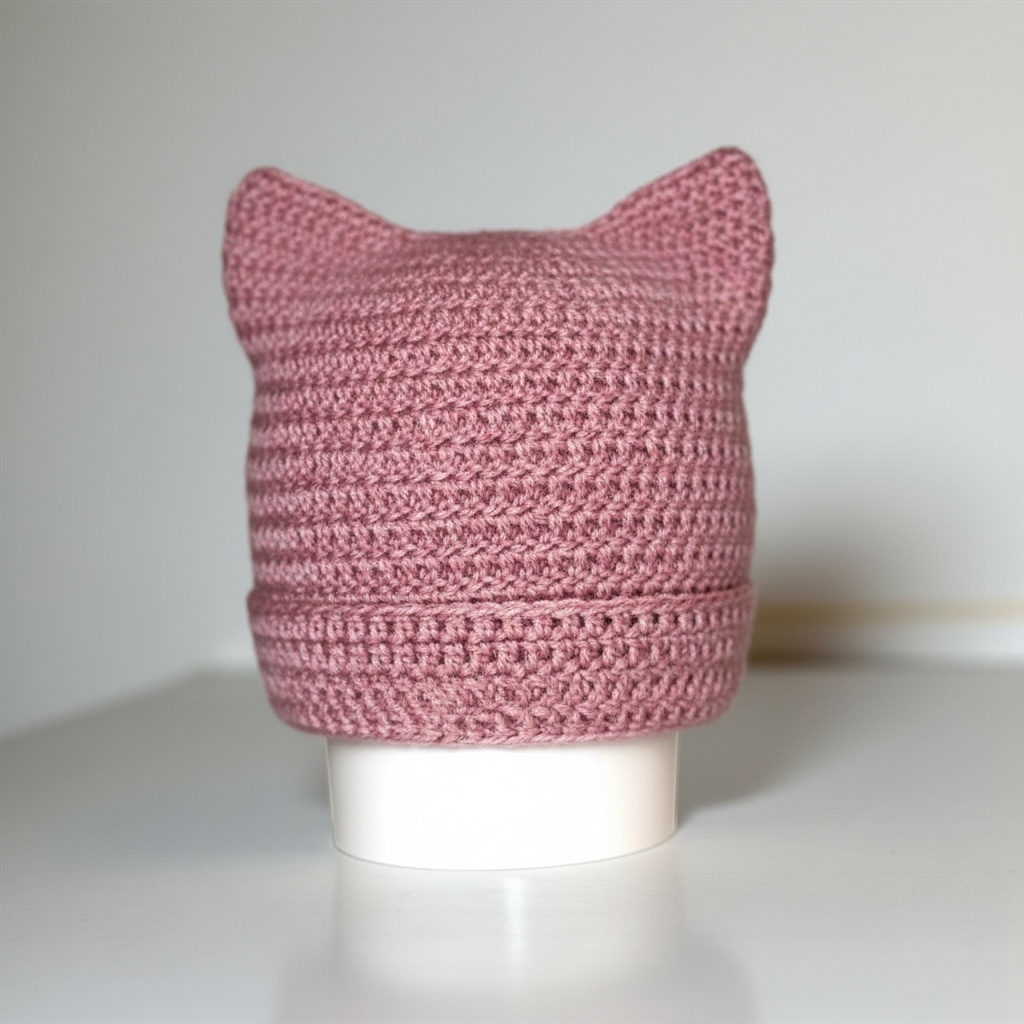 Adorable Cat Ear Beanie for Babies & Kids