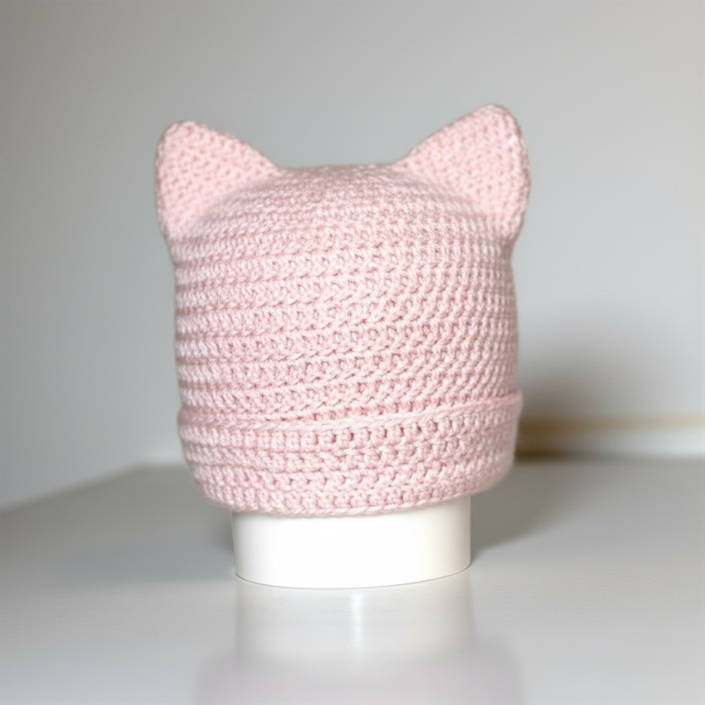 Adorable Cat Ear Beanie for Babies & Kids
