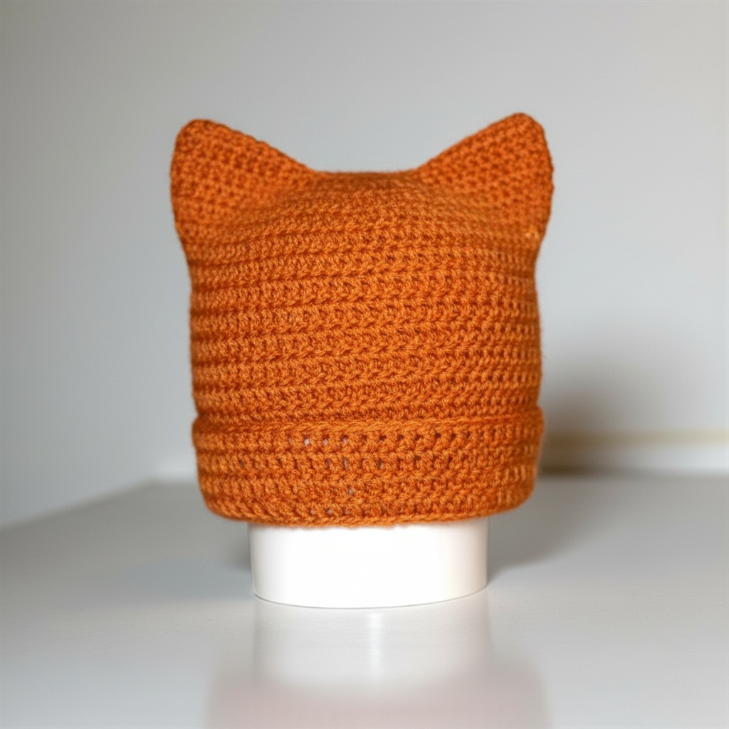 Adorable Cat Ear Beanie for Babies & Kids