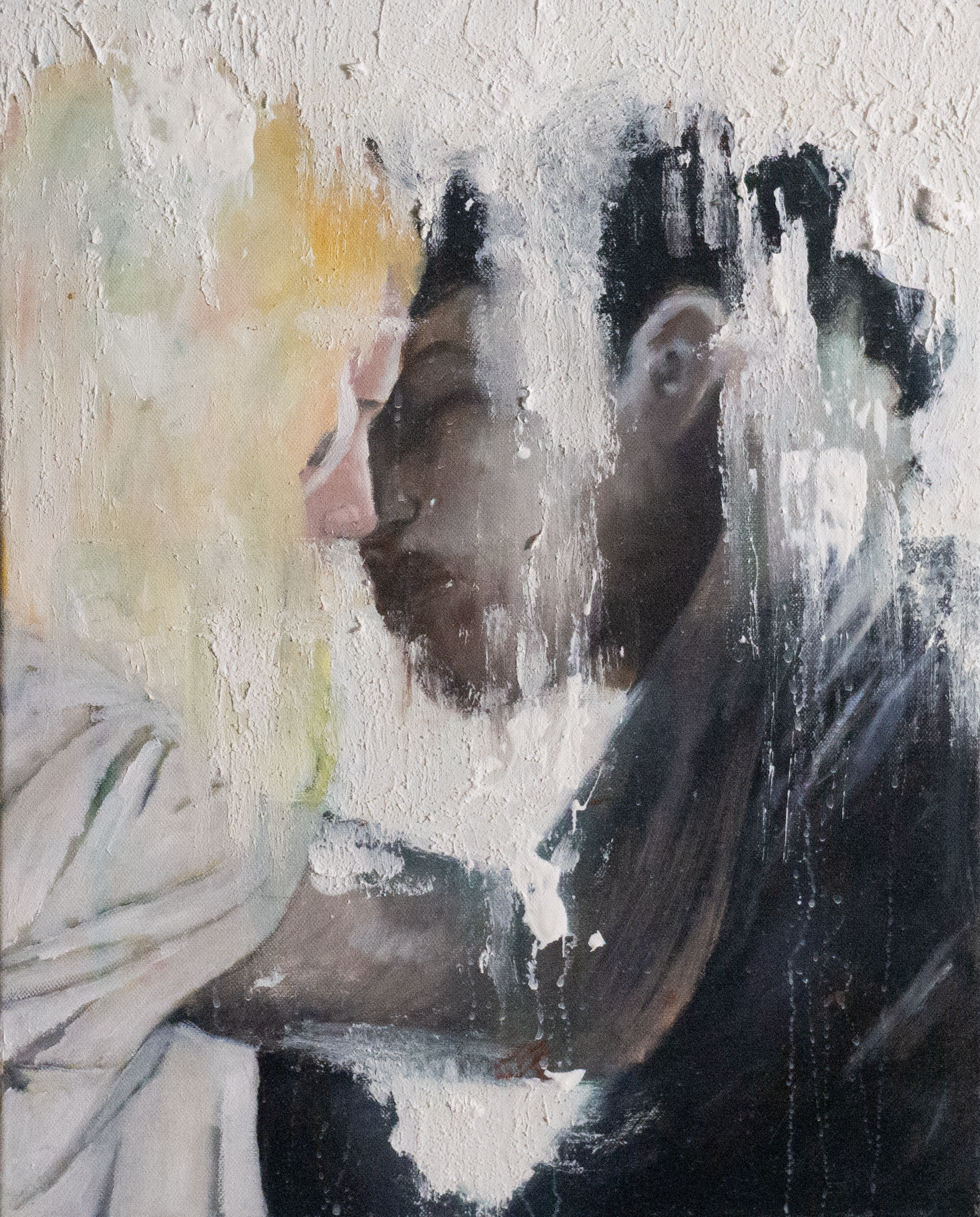 'A Existência Existe'
2023
Óleo e Gesso Acrílico Sobre Tela
50x40cm