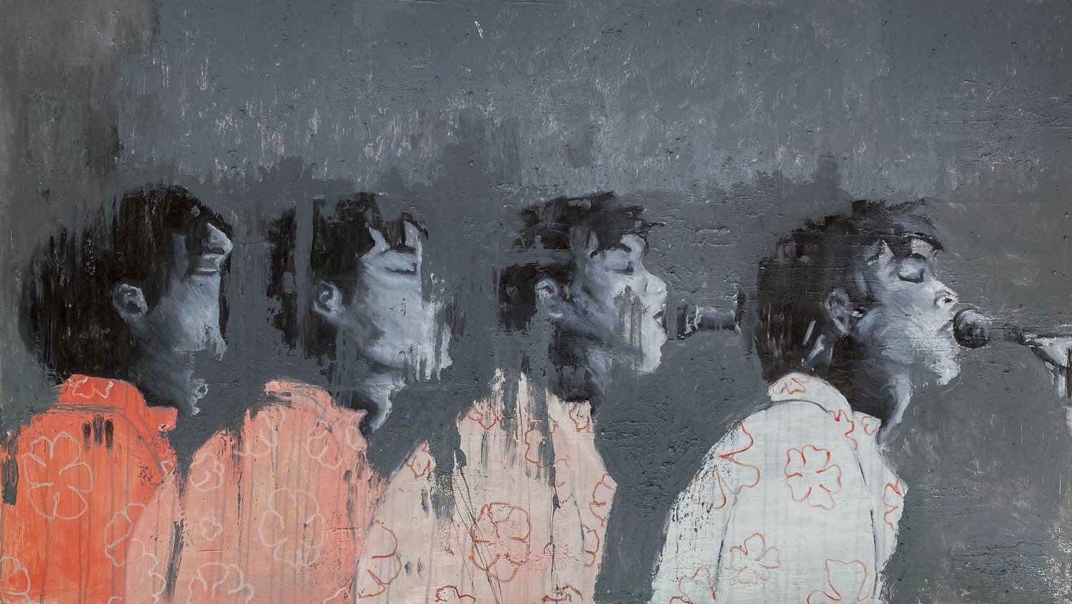 Sopa de Canção 
Óleo e Gesso Acrílico Sobre Tela 
155x90cm 