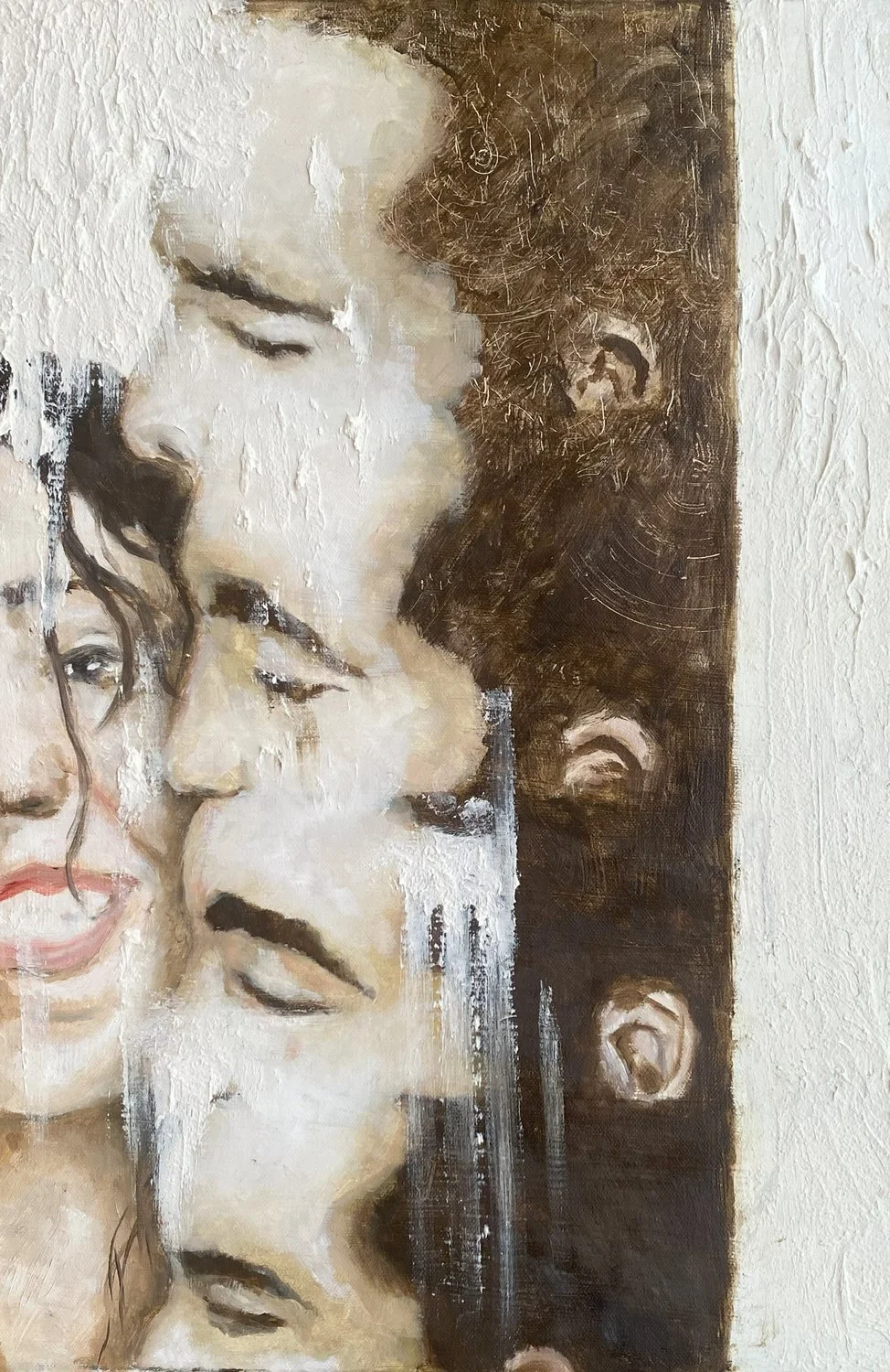 A Mesma Coisa em Dias Diferentes 
Óleo e Gesso Acrílico Sobre Tela 
60x40cm 