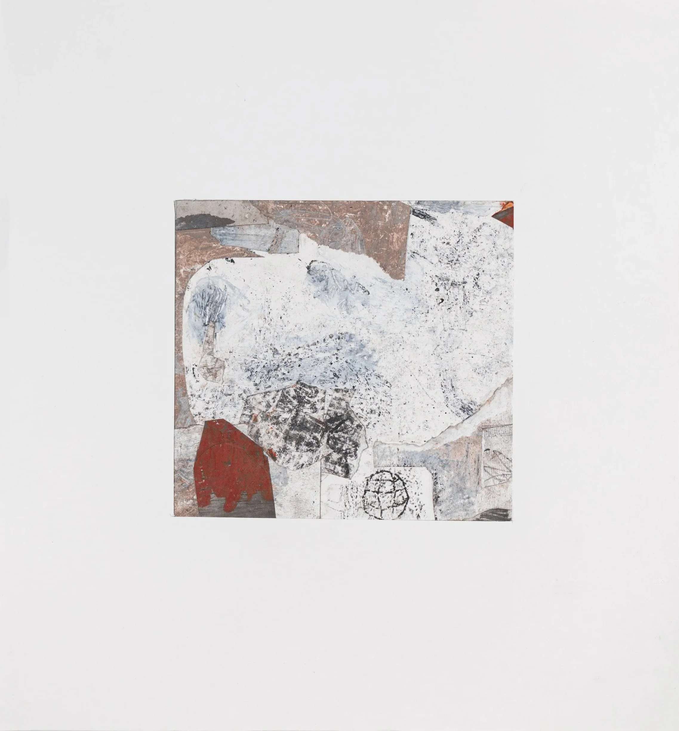 GLOBE, 2023
Collage and drawing on paper  
39x36 cm