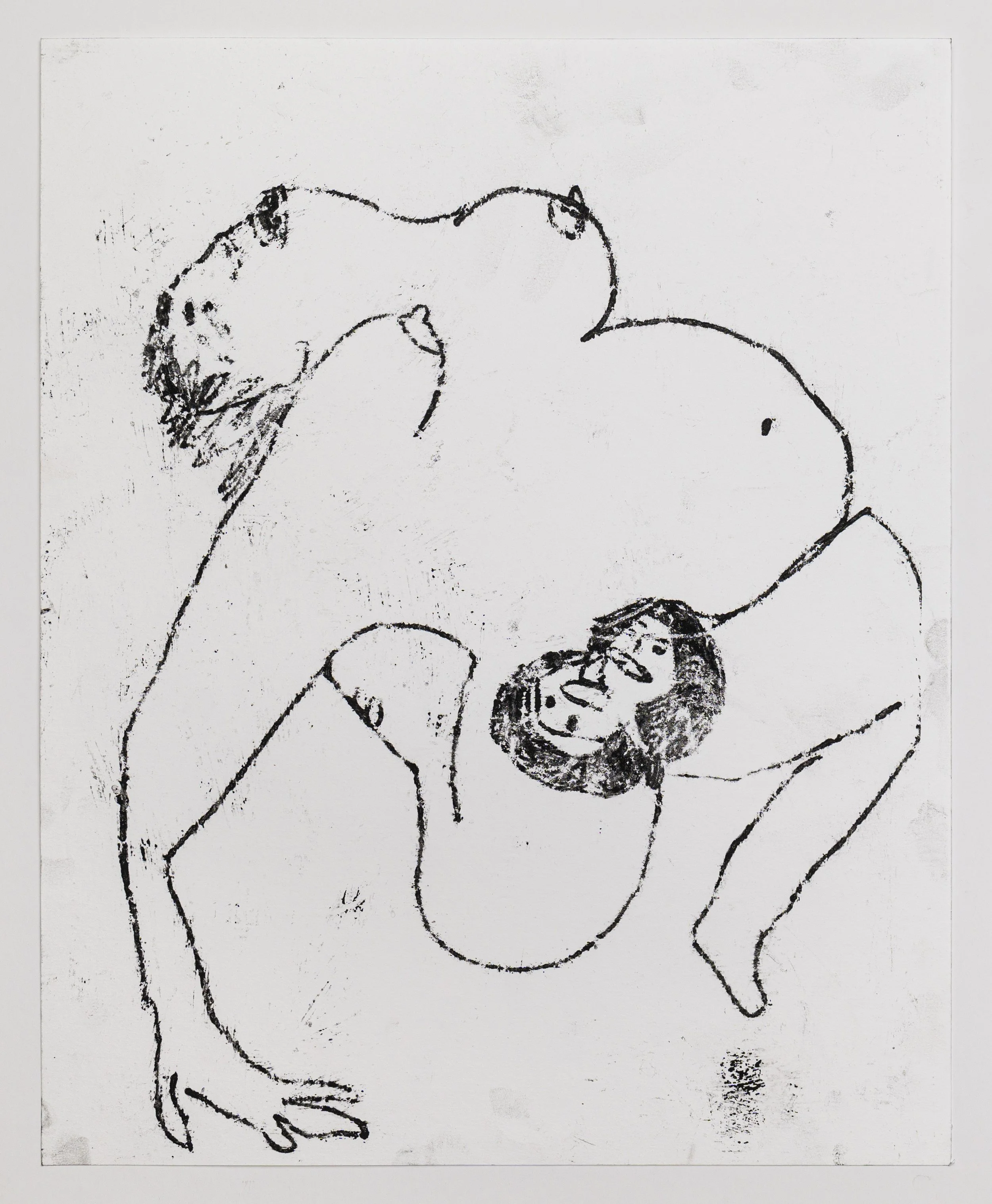 Giving birth 4 , 2022

Oil pastel pressed on paper
30x24 cm 
