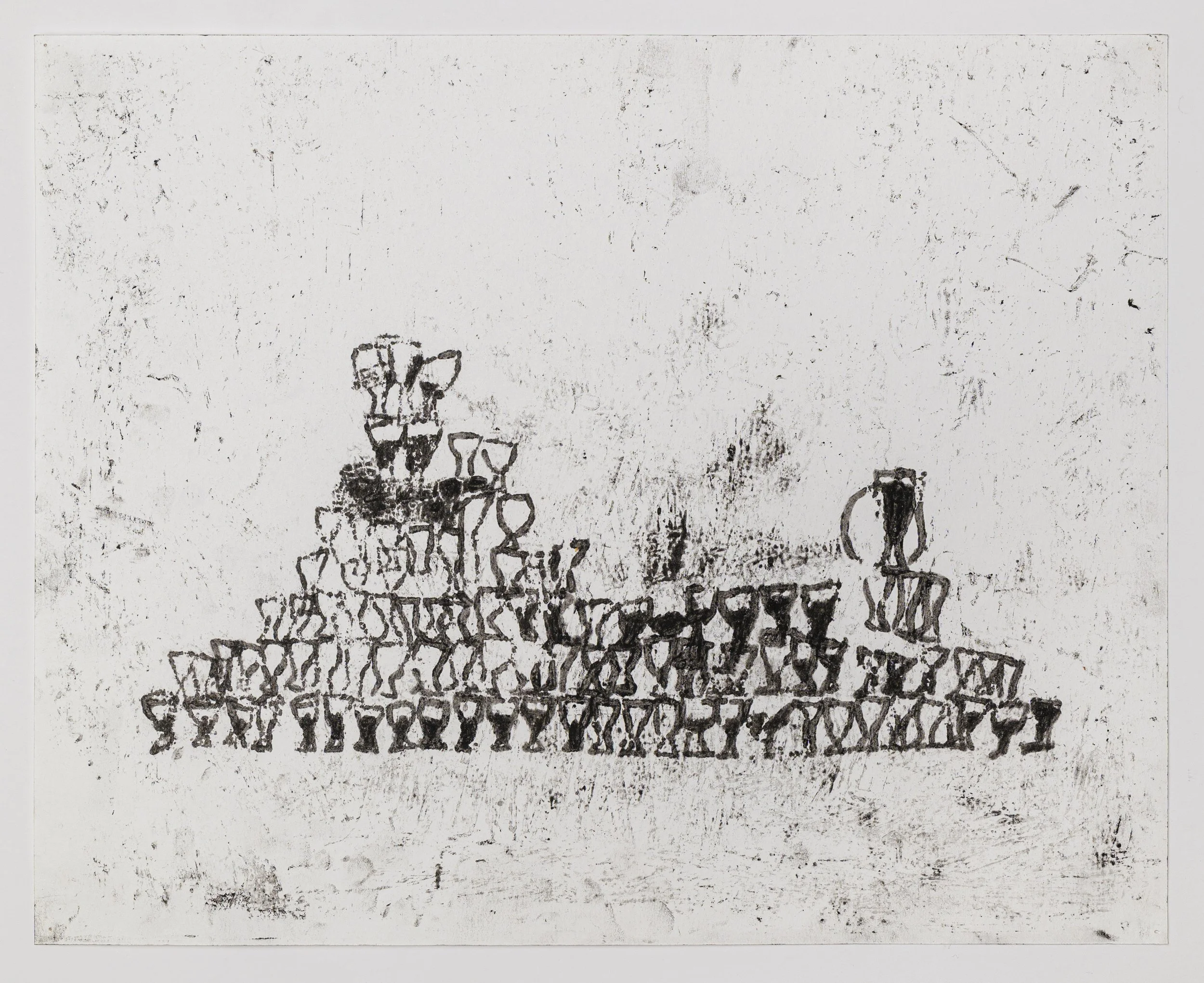 Our empty cups, 2022

Oil pastel pressed on paper
24x30 cm