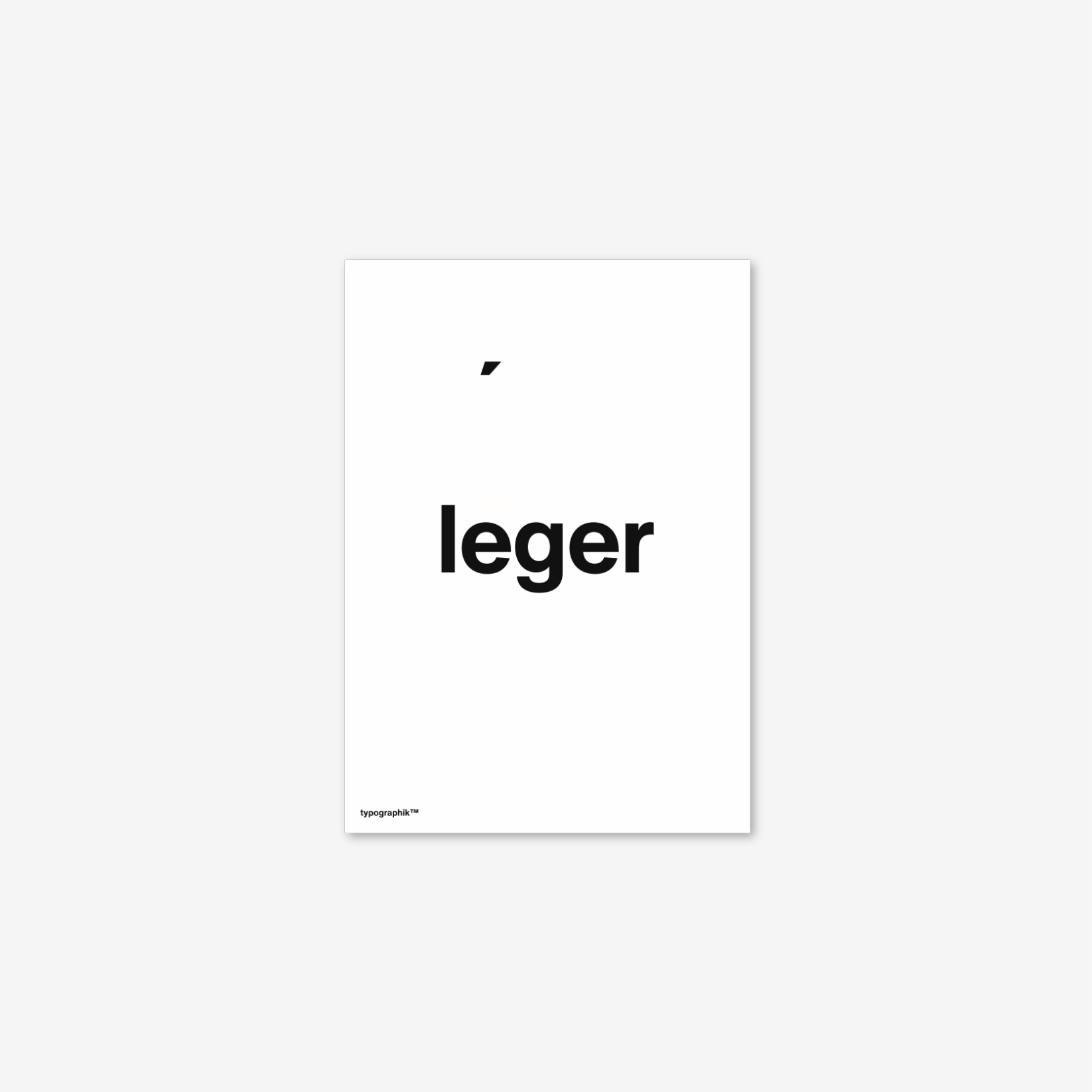 Leger