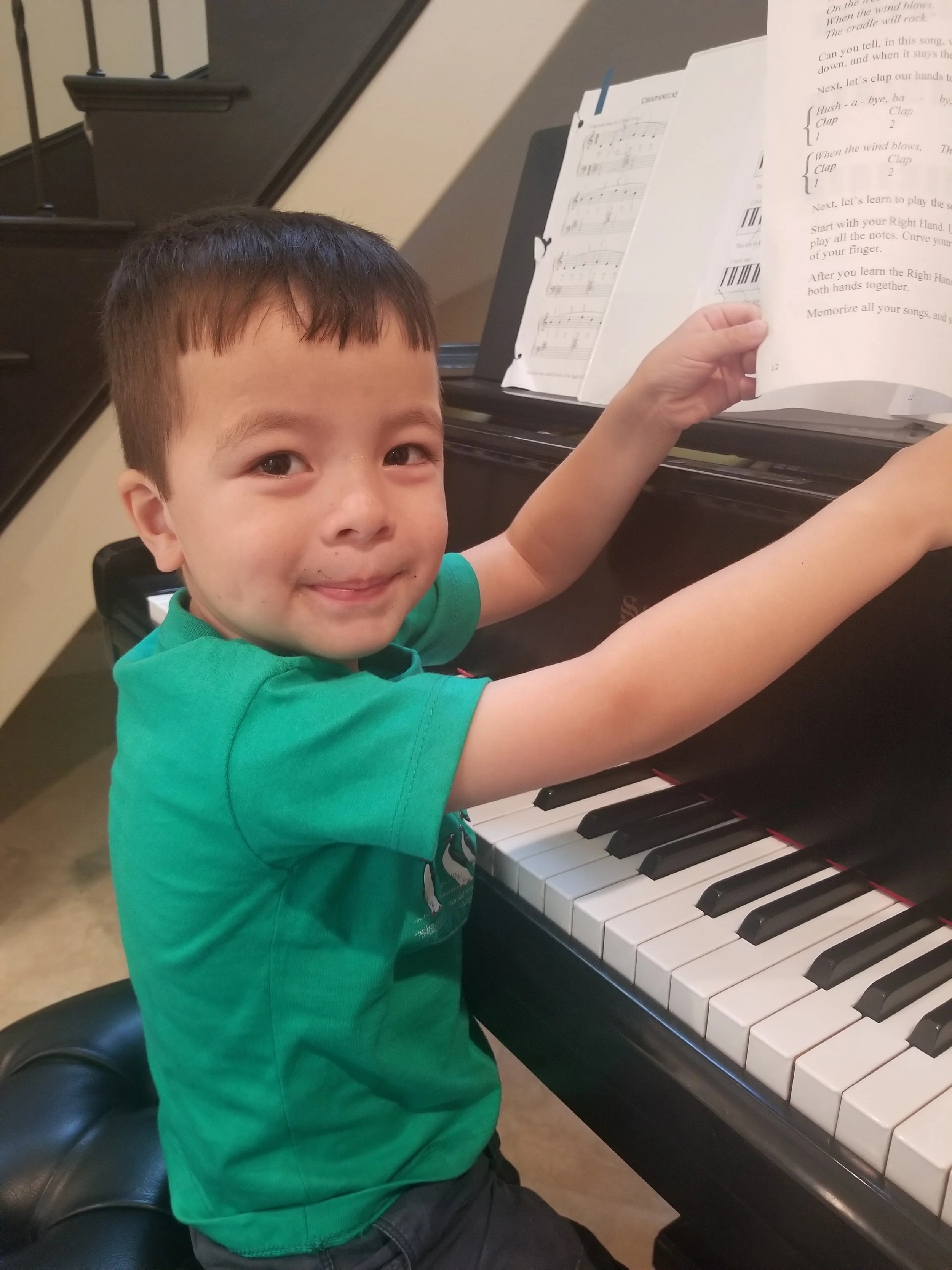 Bennett Piano Student Music Lessons